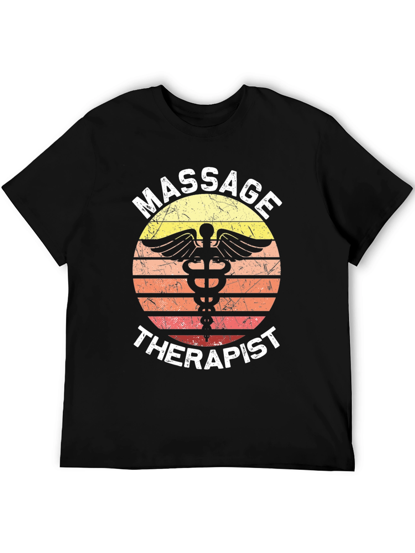 Massage Therapist T-Shirt - Retro Medical Design