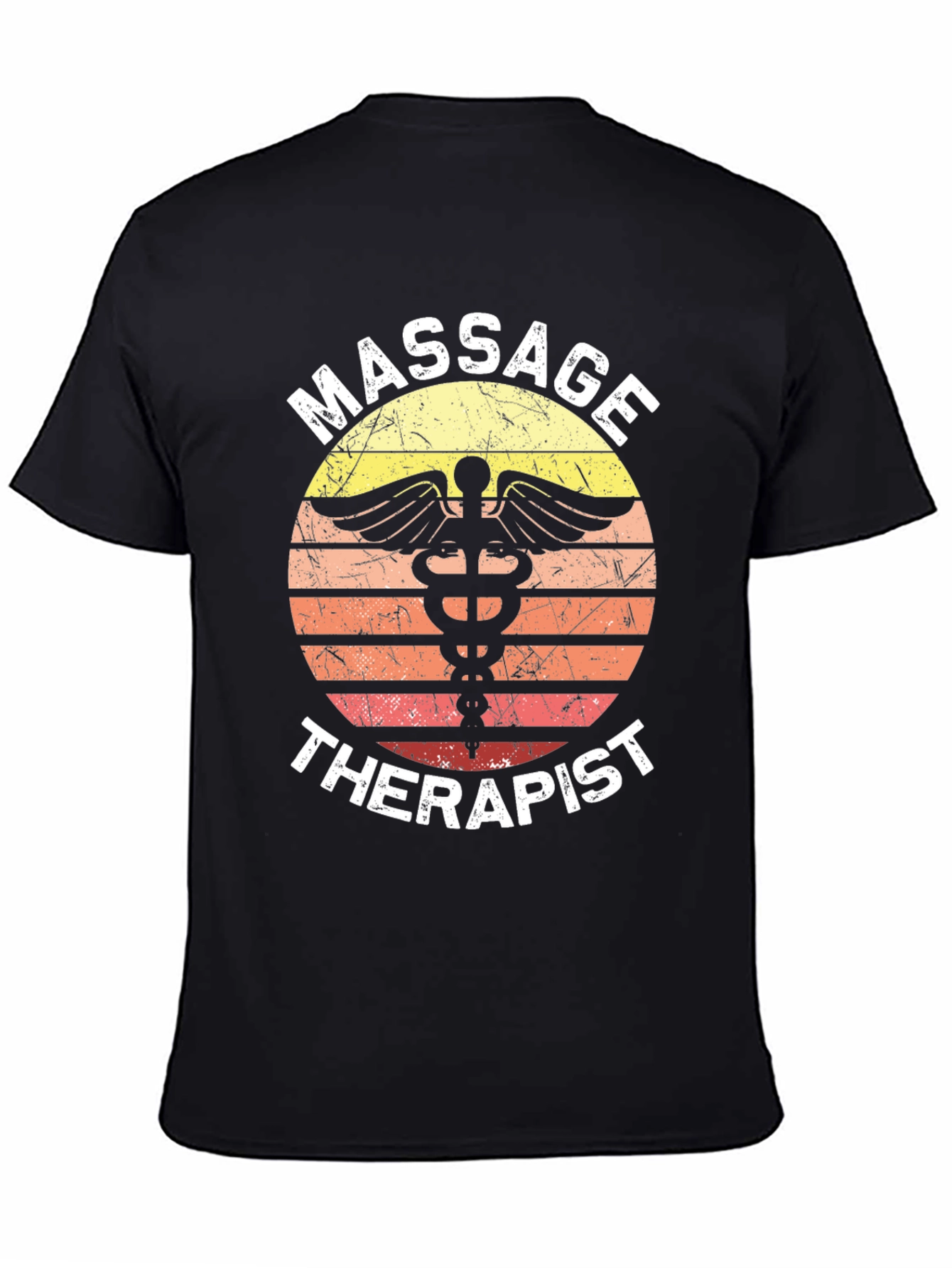 Massage Therapist T-Shirt - Retro Medical Design
