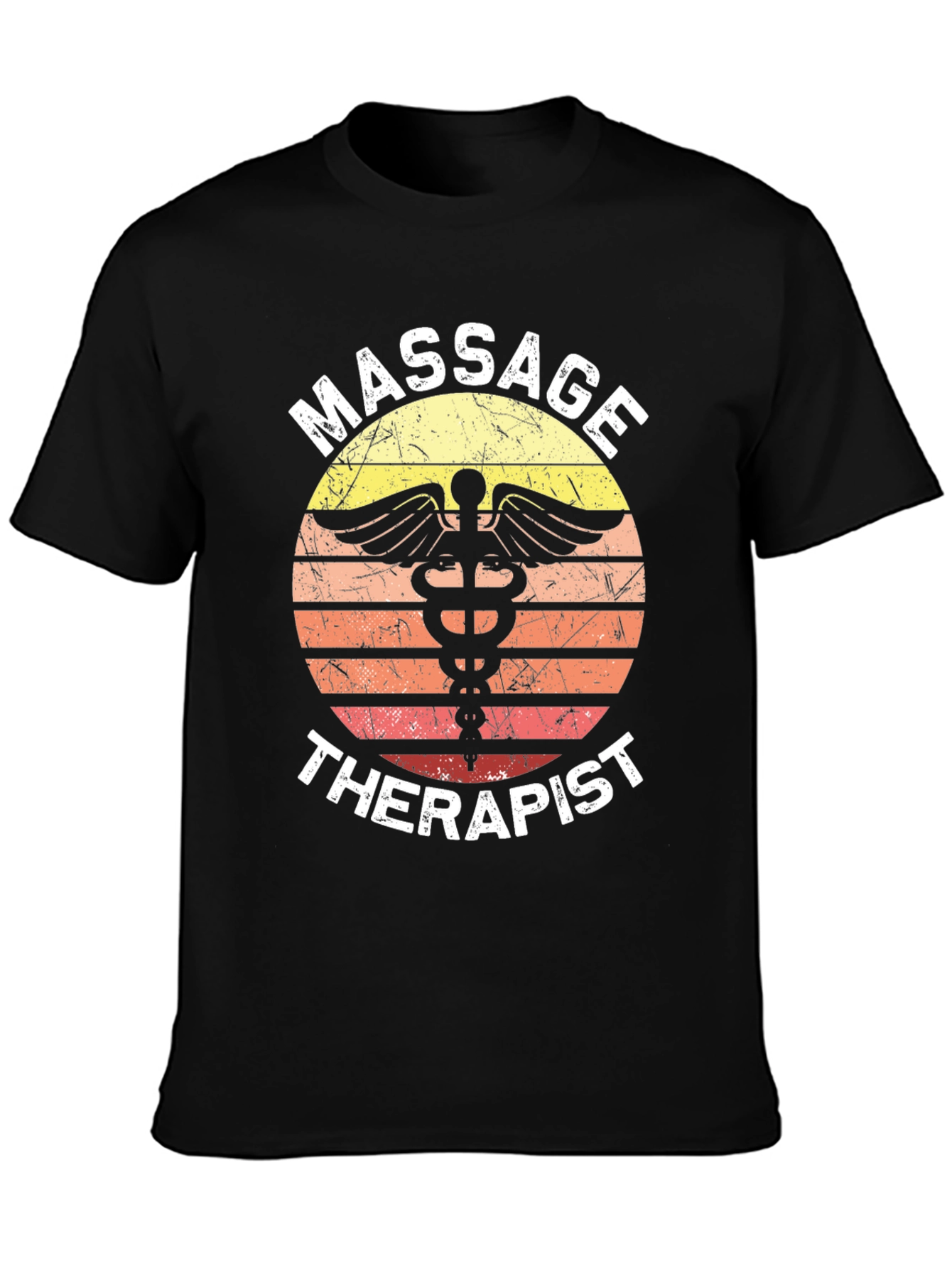Massage Therapist T-Shirt - Retro Medical Design