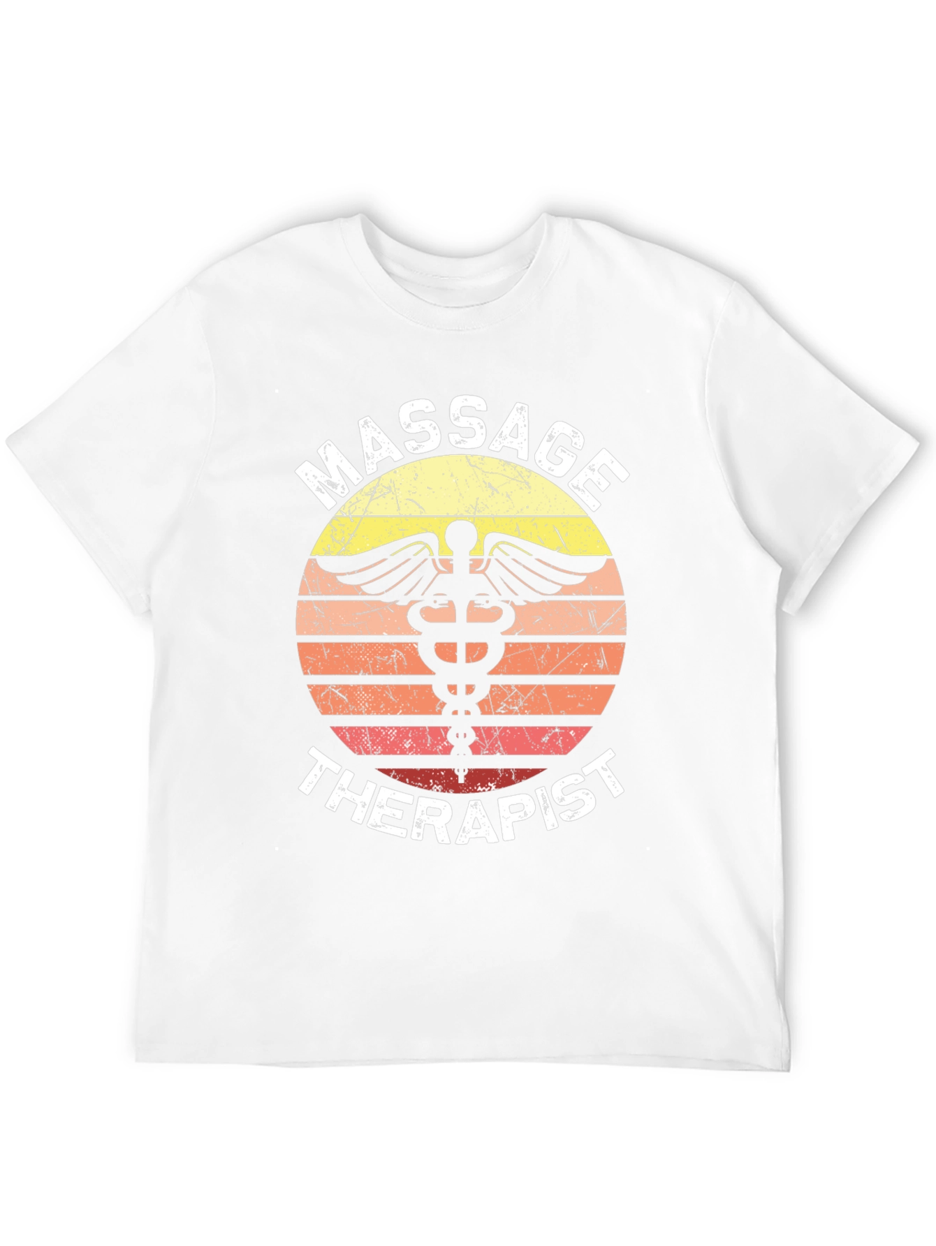 Massage Therapist T-Shirt - Retro Medical Design
