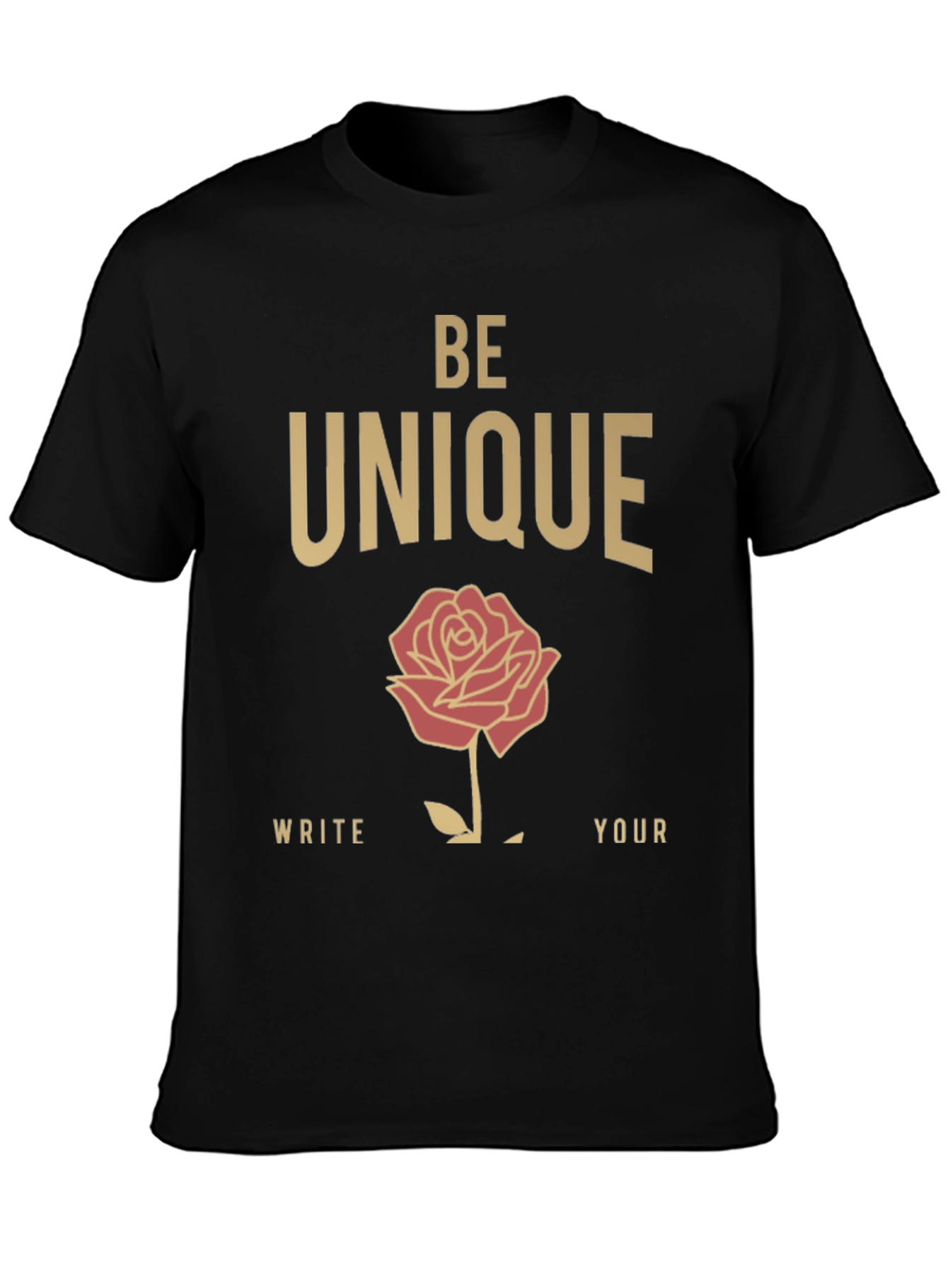 Be Unique Graphic T-Shirt - Stylish & Comfortable