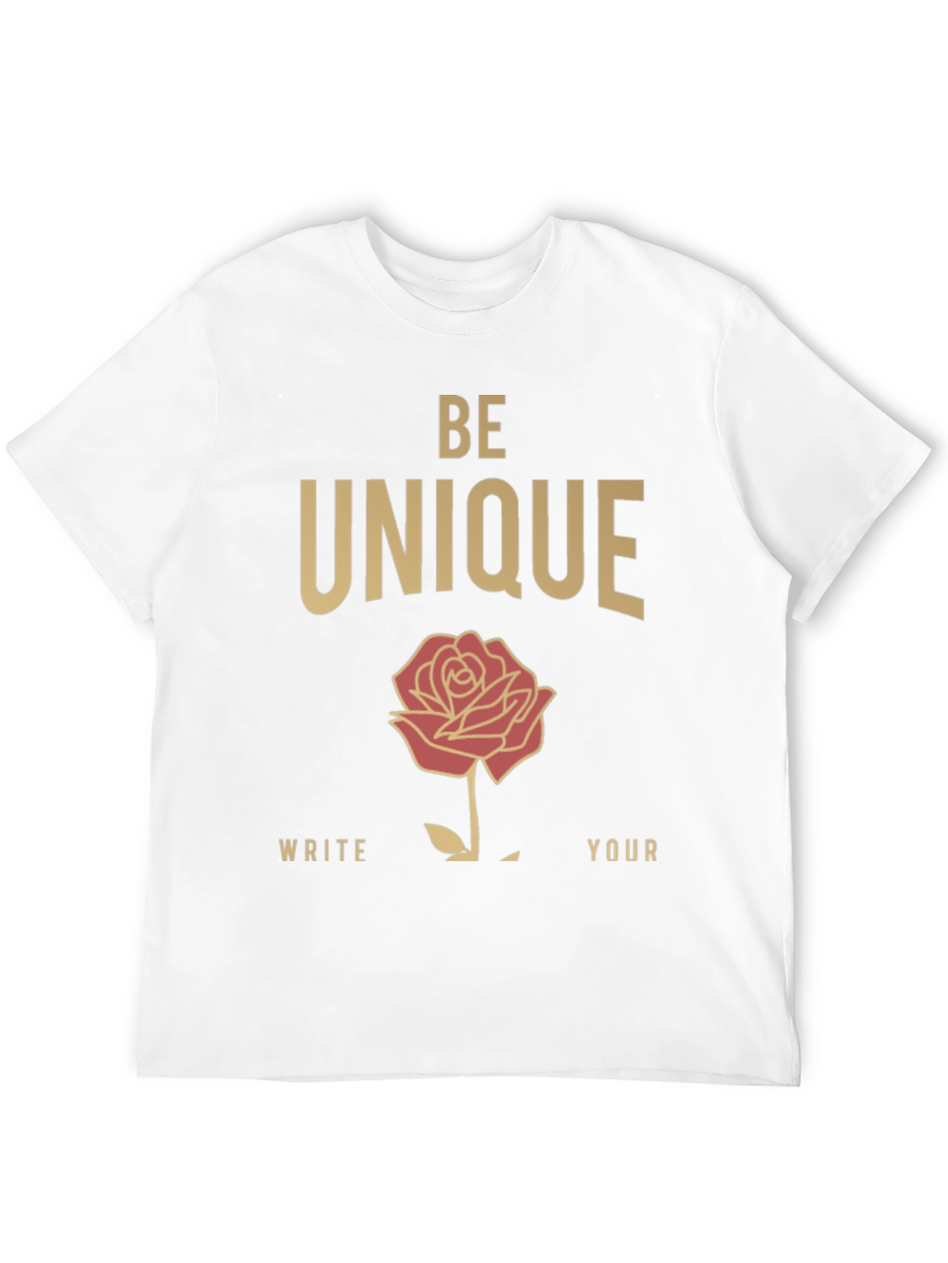 Be Unique Graphic T-Shirt - Stylish & Comfortable