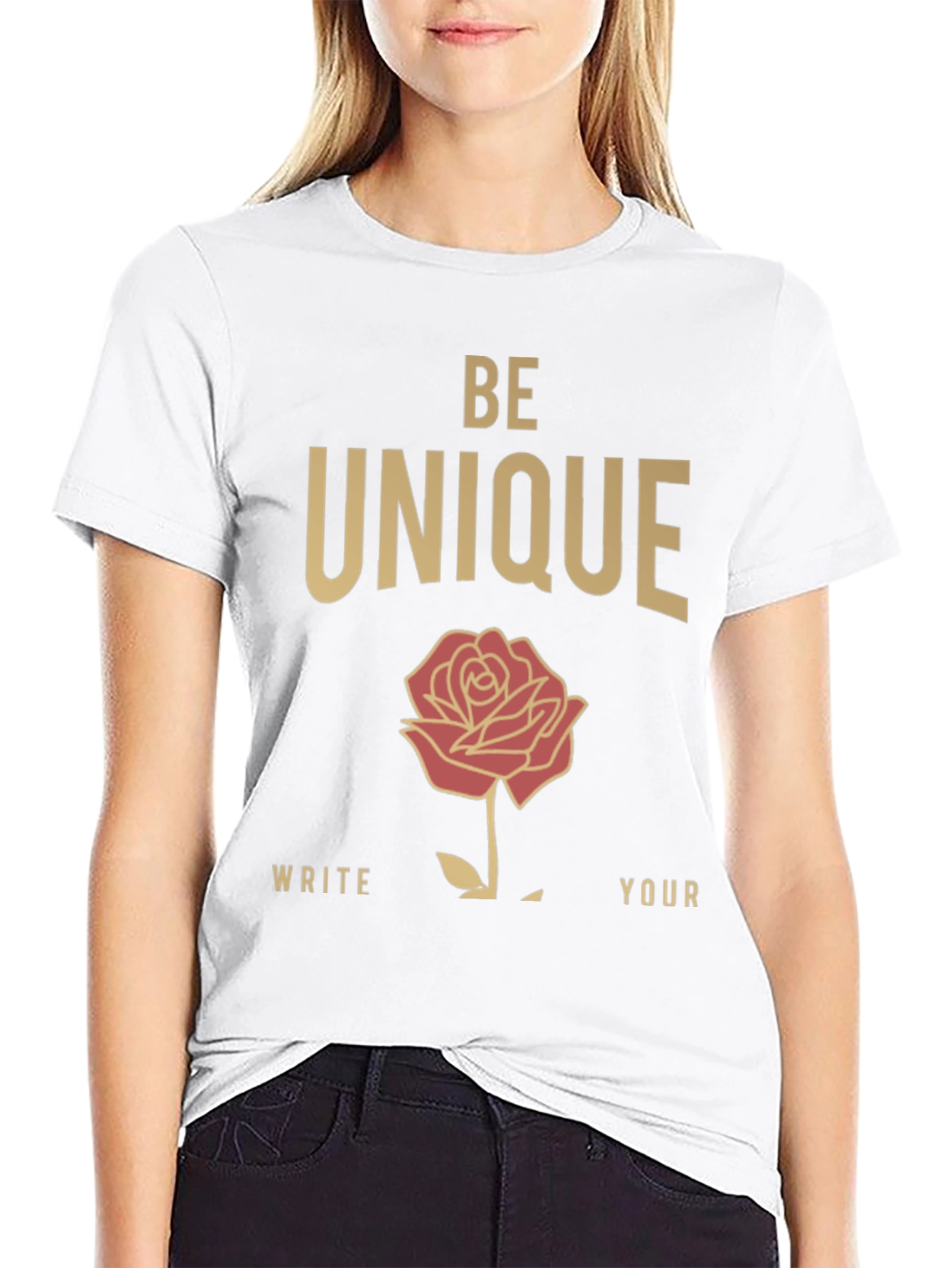 Be Unique Graphic T-Shirt - Stylish & Comfortable