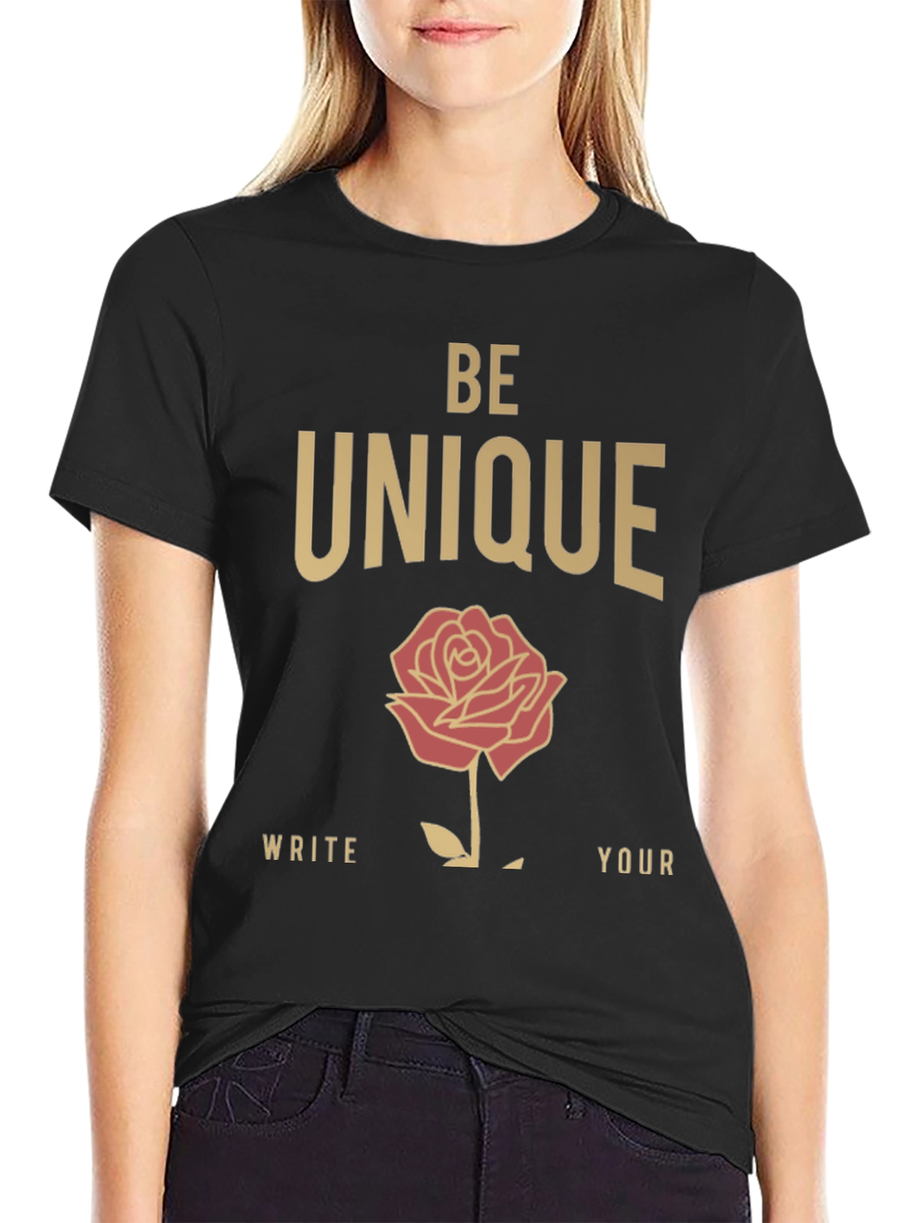 Be Unique Graphic T-Shirt - Stylish & Comfortable