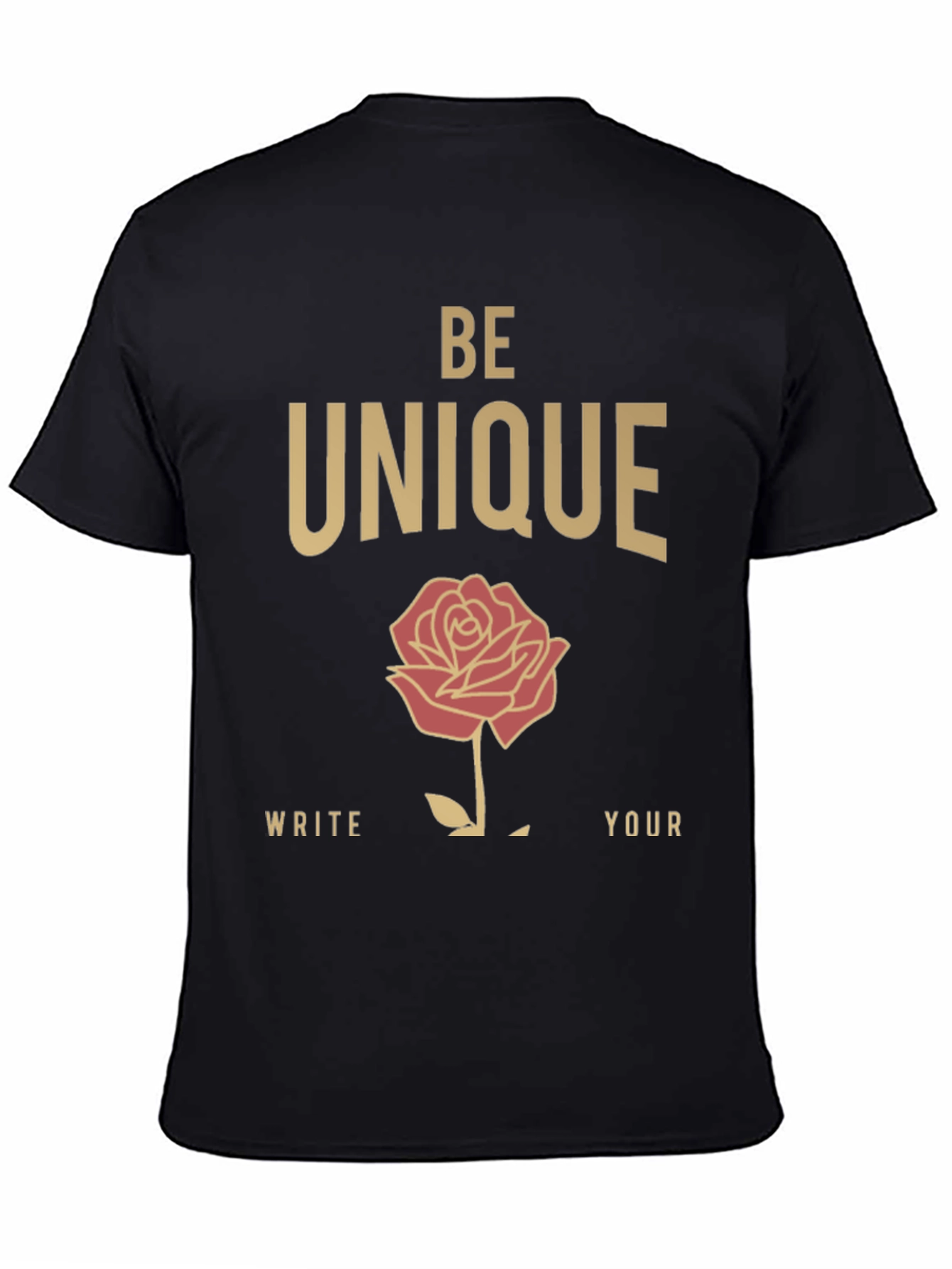 Be Unique Graphic T-Shirt - Stylish & Comfortable
