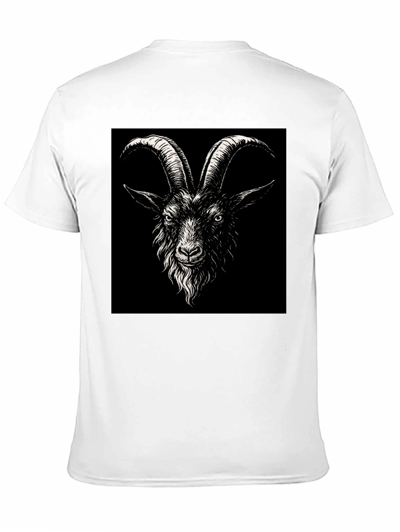 Black Goat Graphic Tee - Unisex Soft Cotton Shirt