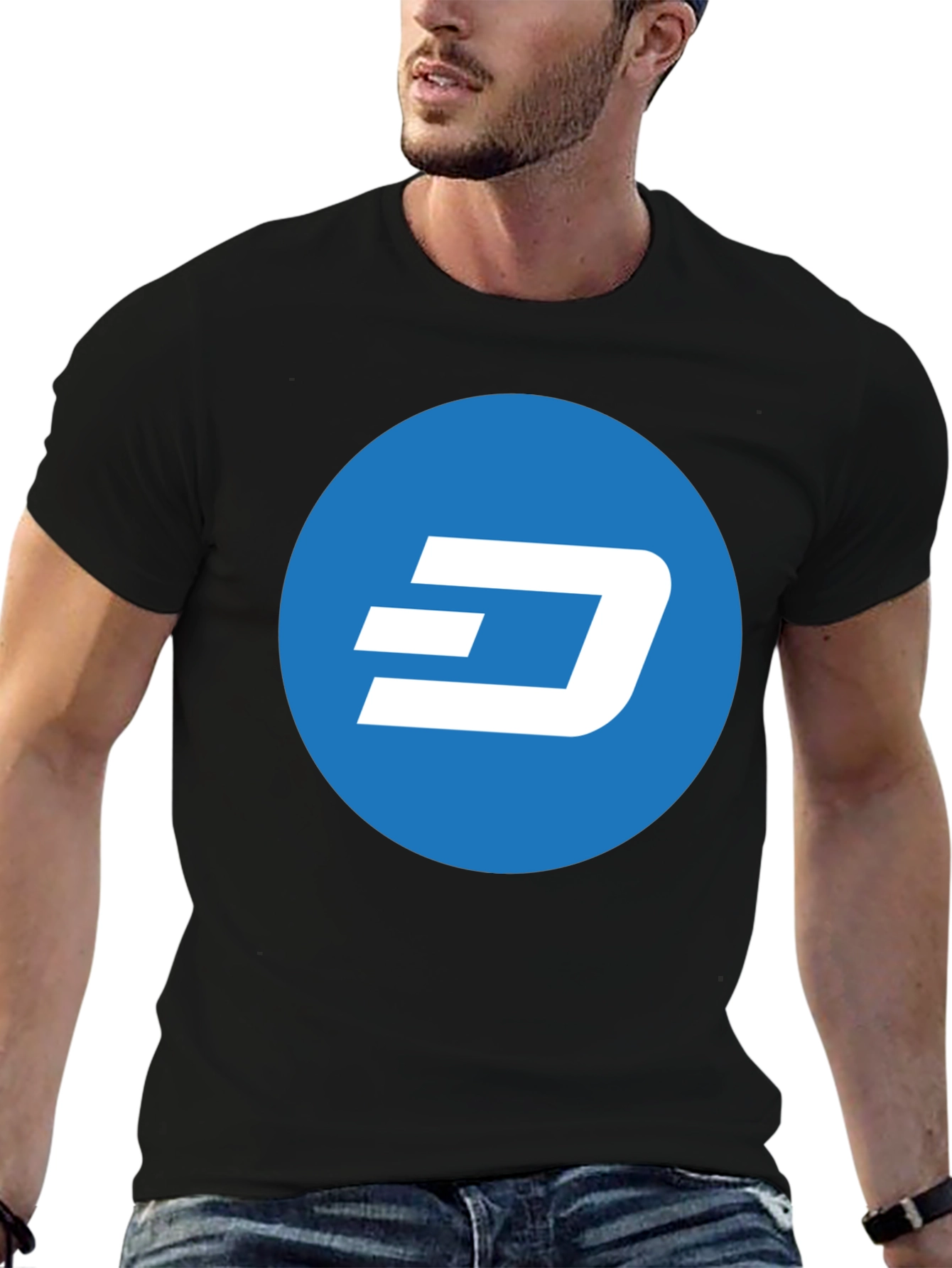 Dash Crypto Logo T-Shirt - Stylish Bitcoin Altcoin Tee