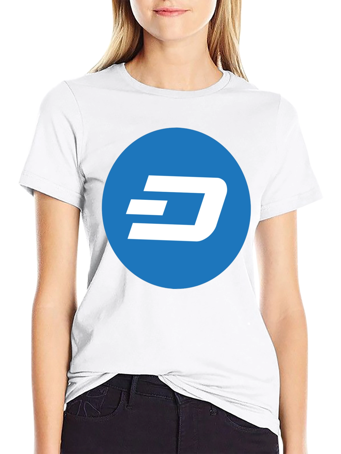 Dash Crypto Logo T-Shirt - Stylish Bitcoin Altcoin Tee