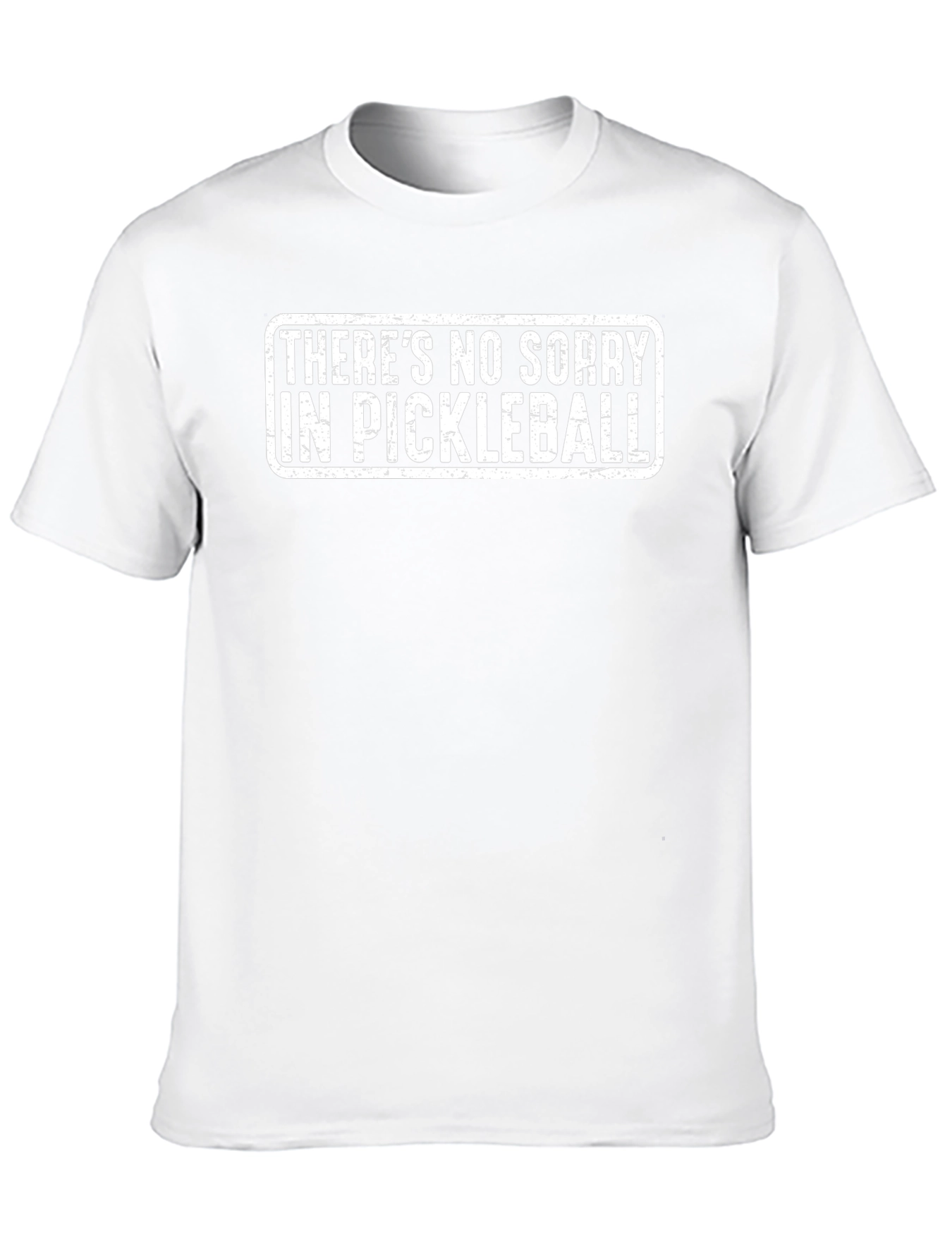 Funny Pickleball T-Shirt - No Sorry