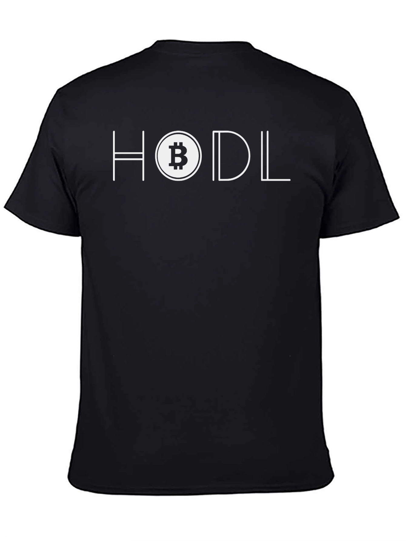 HODL Bitcoin Crypto Black T-Shirt