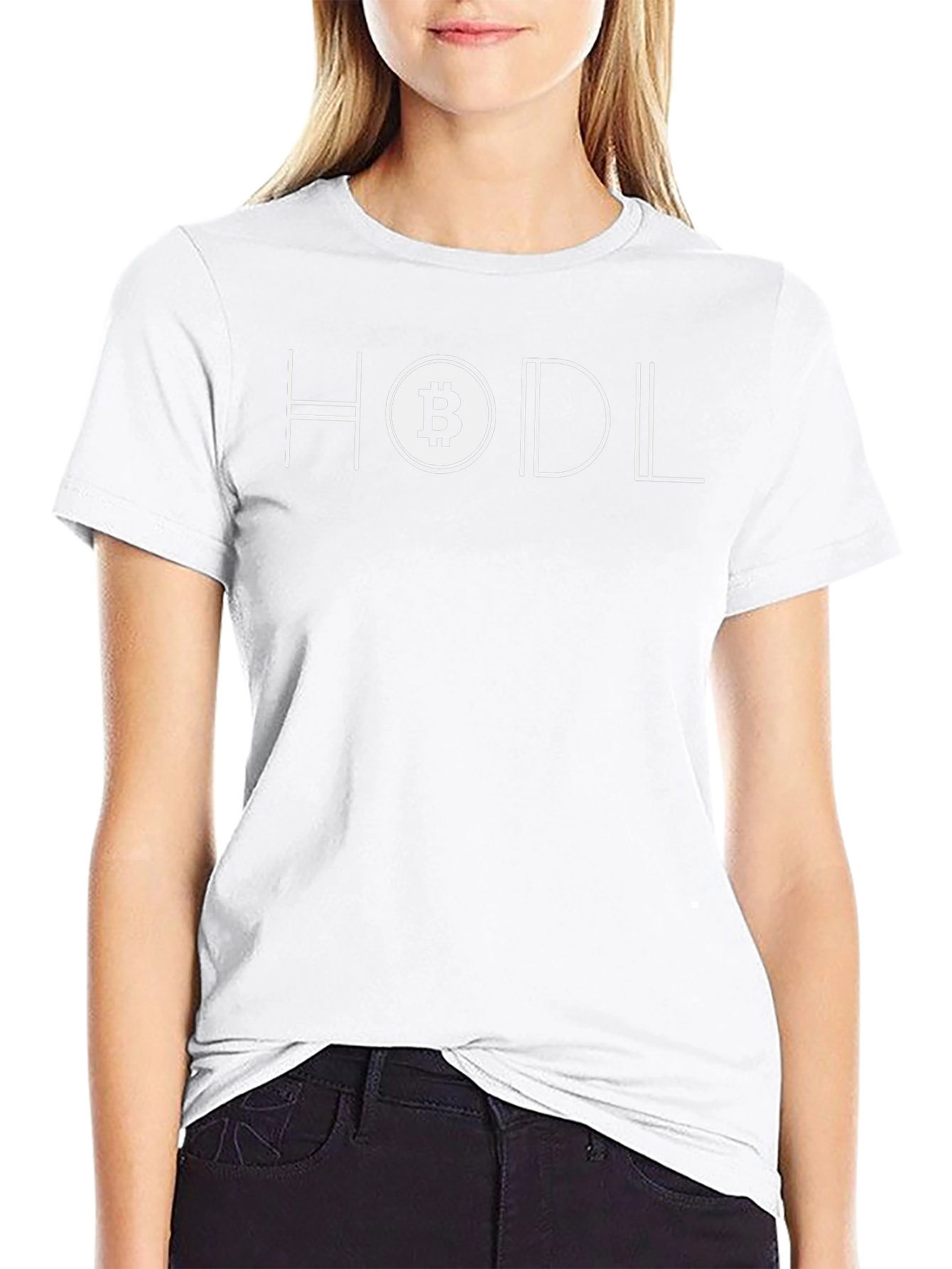 HODL Bitcoin Crypto Black T-Shirt