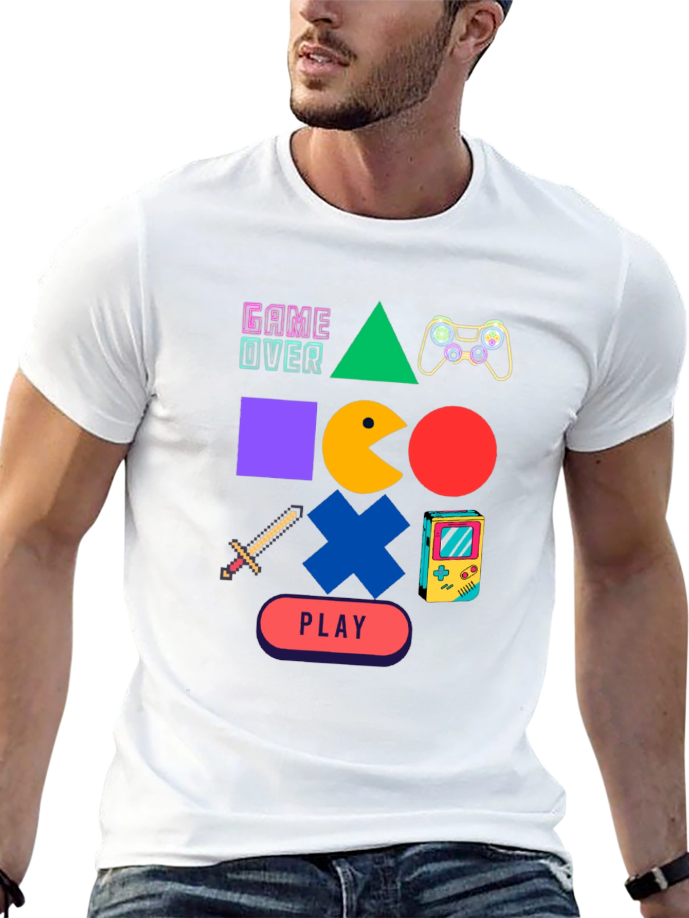 Gaming T-Shirt: Retro Gamer Style