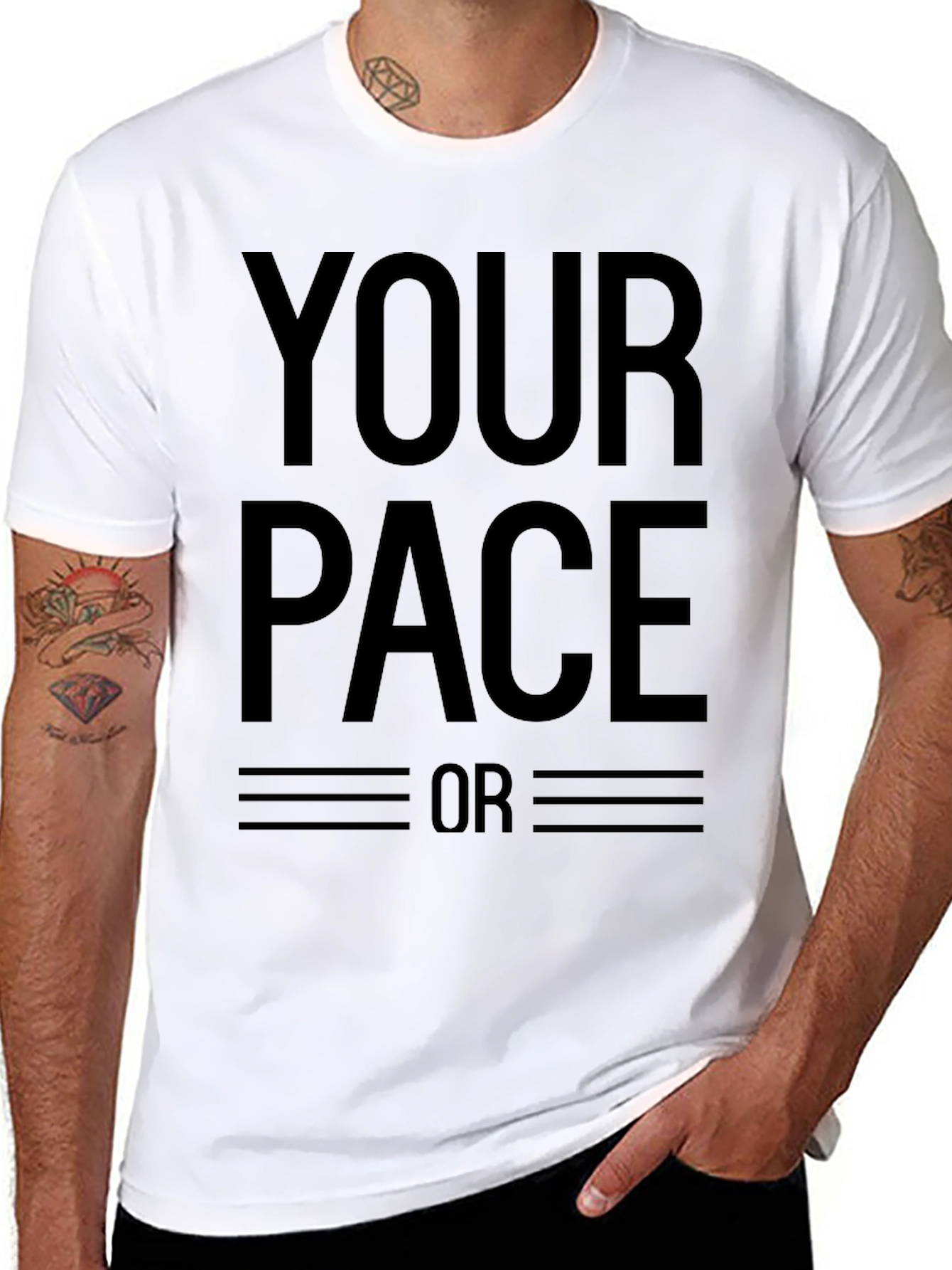Your Pace or Mine? Graphic T-Shirt