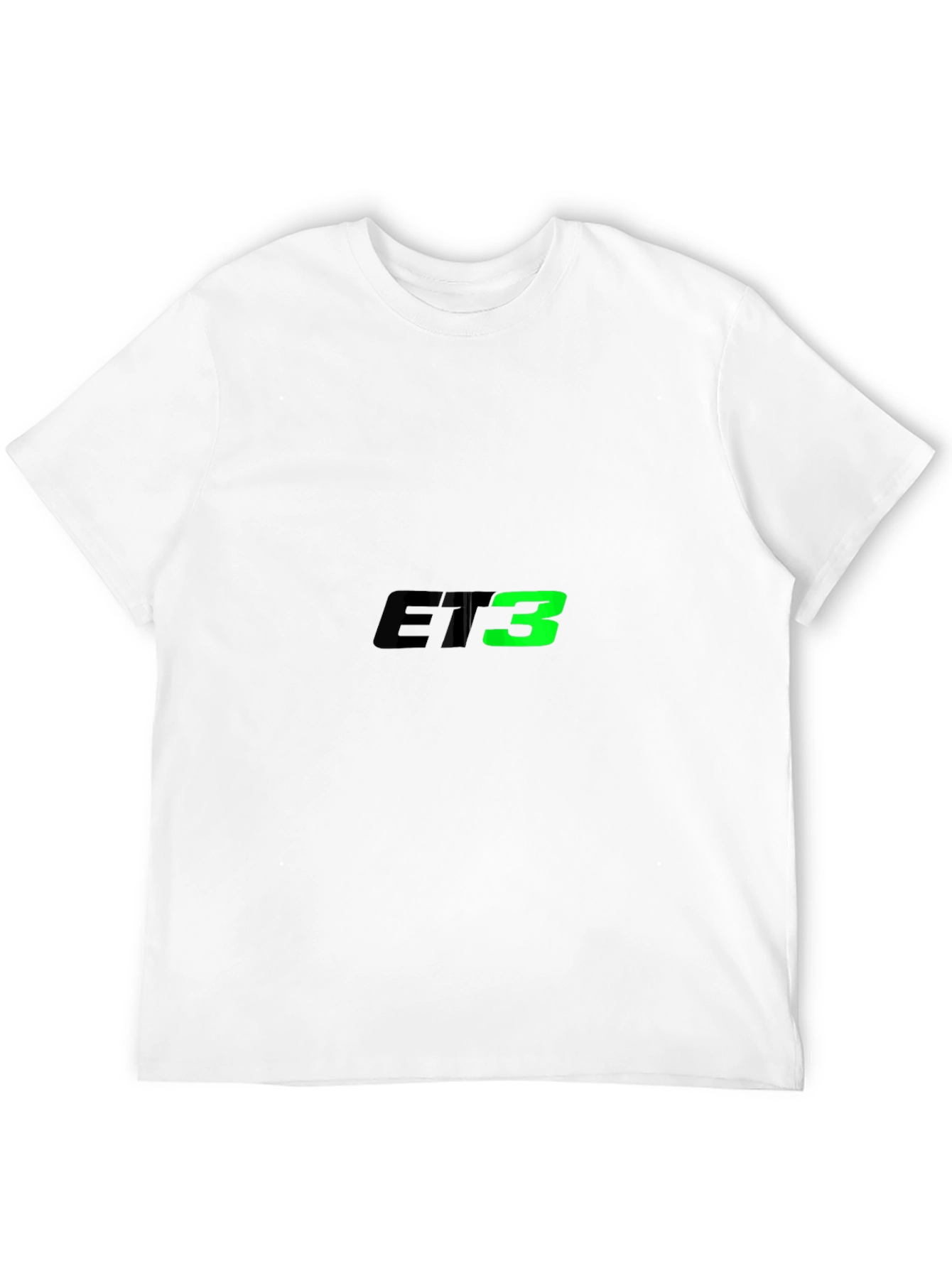 Mens Black ET3 Graphic T-Shirt