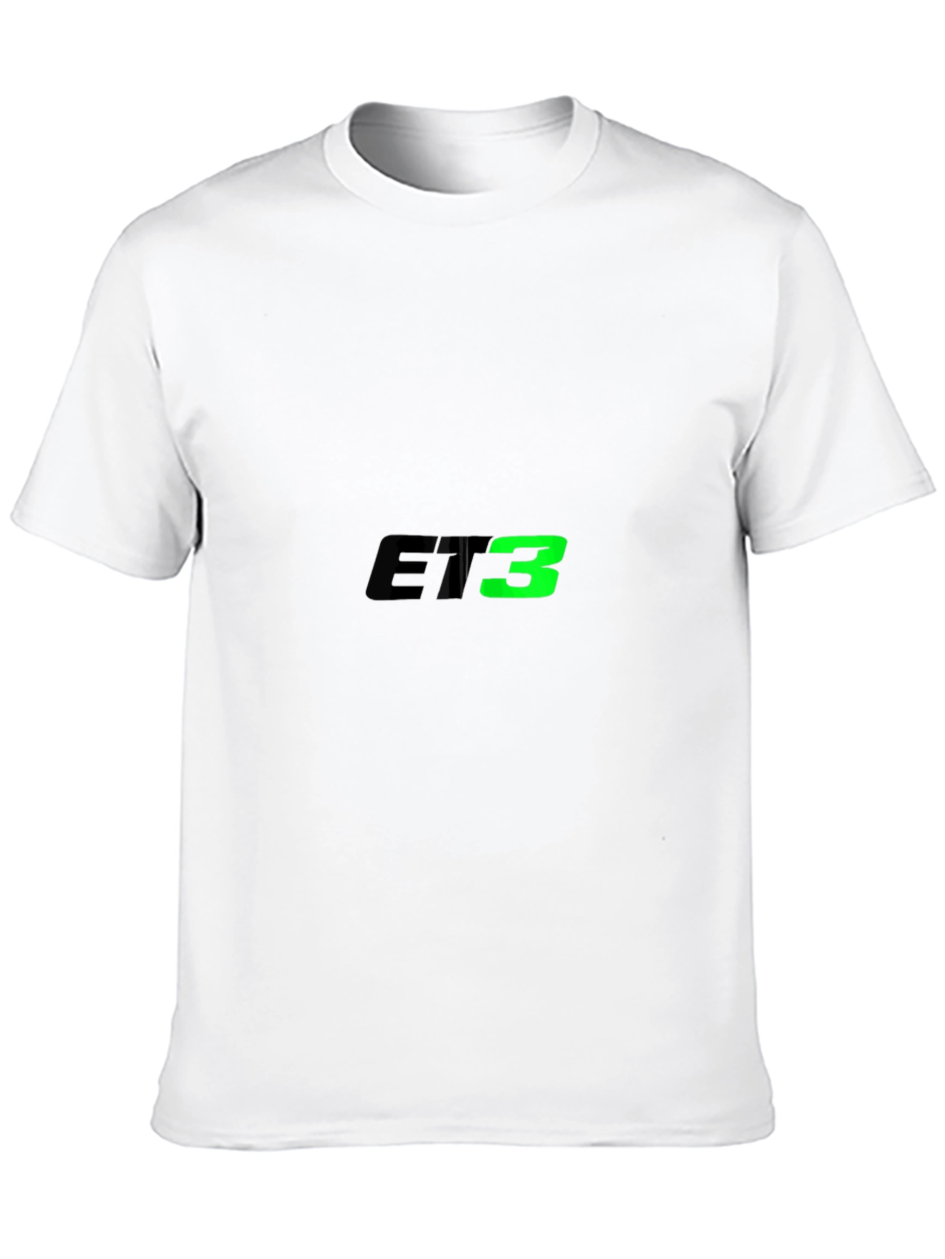 Mens Black ET3 Graphic T-Shirt
