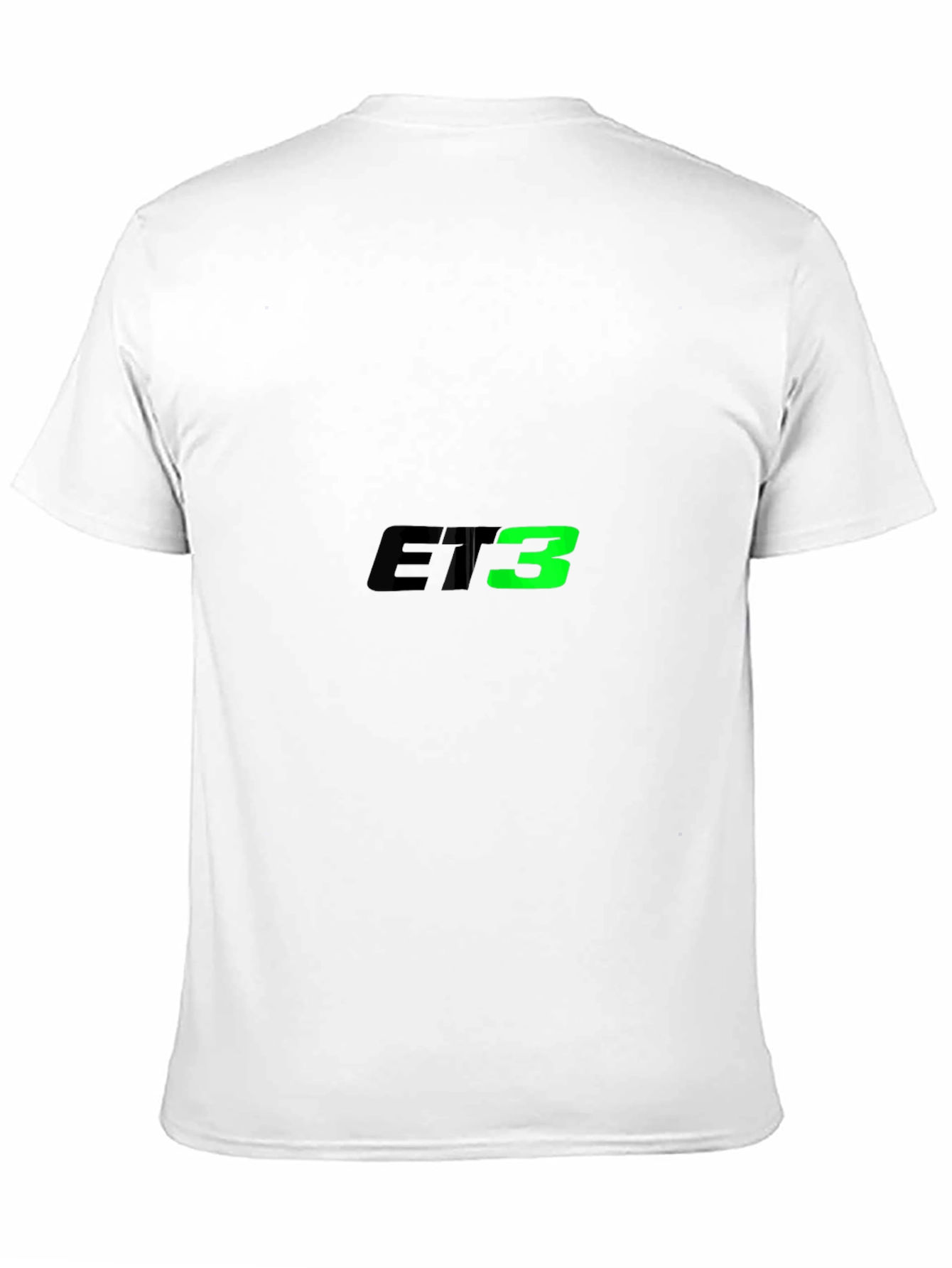 Mens Black ET3 Graphic T-Shirt