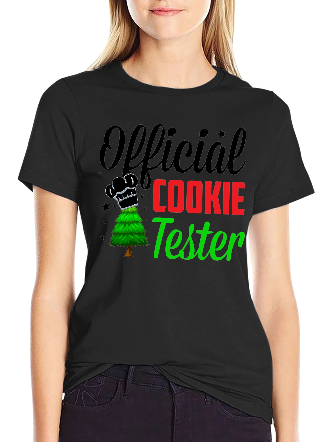 Official Cookie Tester T-Shirt - Holiday Baking Crew Tee