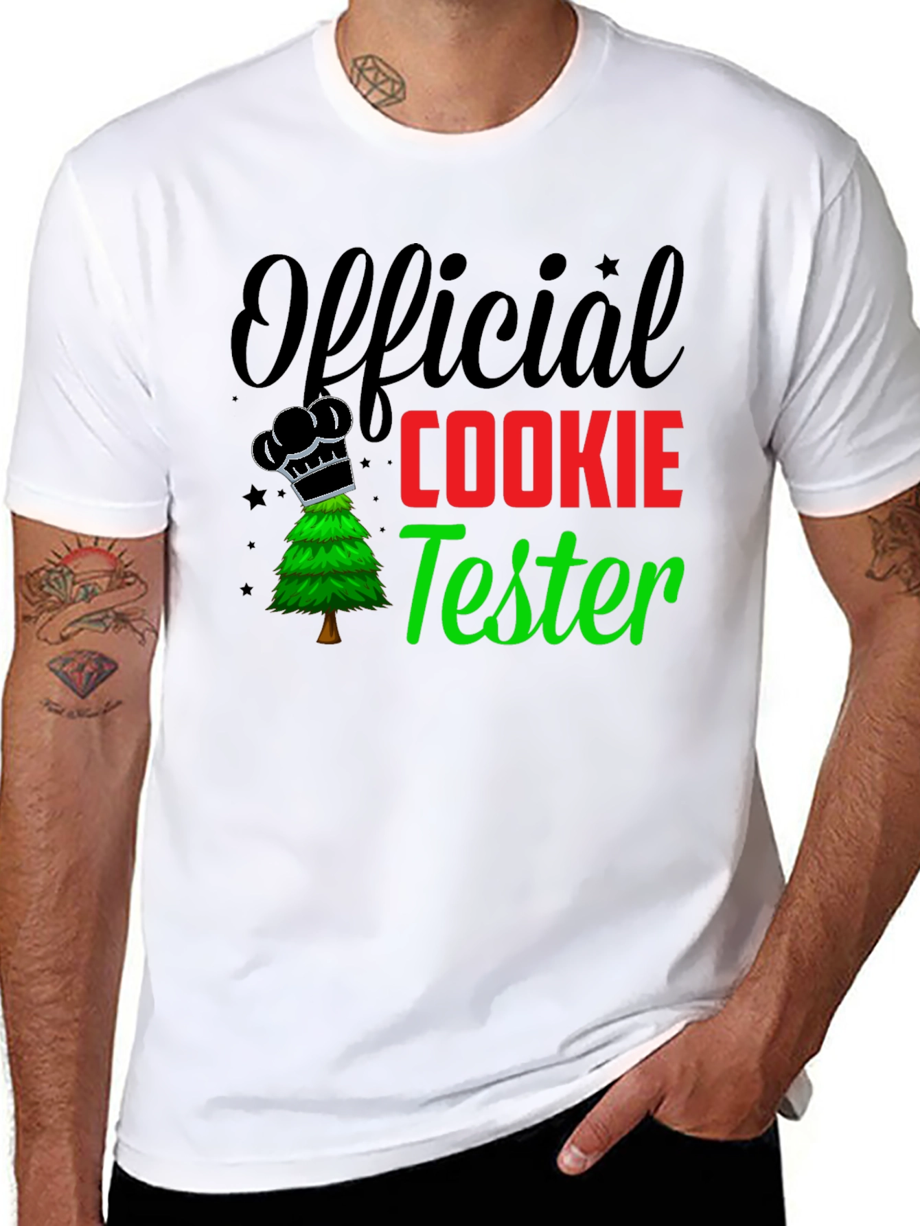 Official Cookie Tester T-Shirt - Holiday Baking Crew Tee
