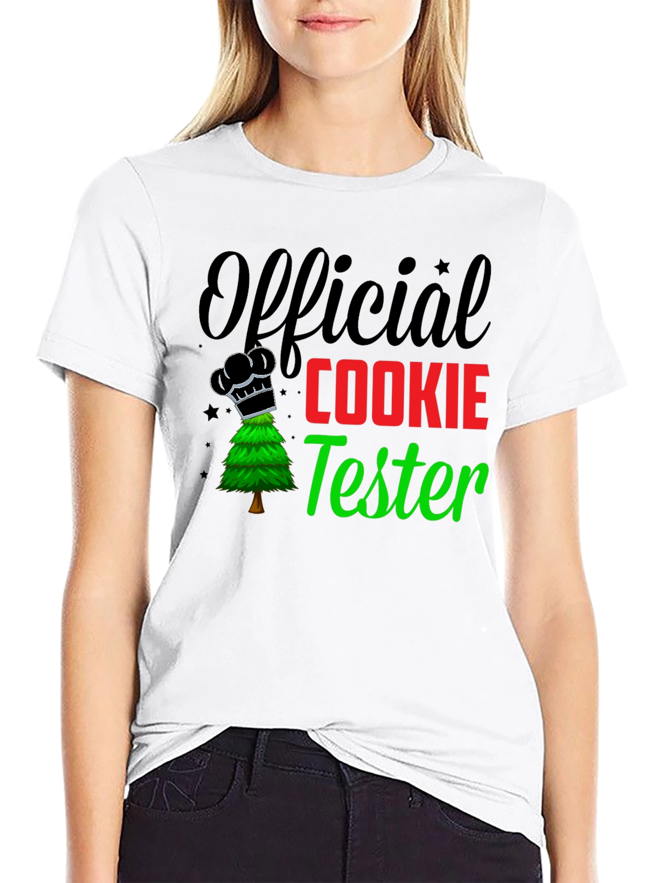 Official Cookie Tester T-Shirt - Holiday Baking Crew Tee