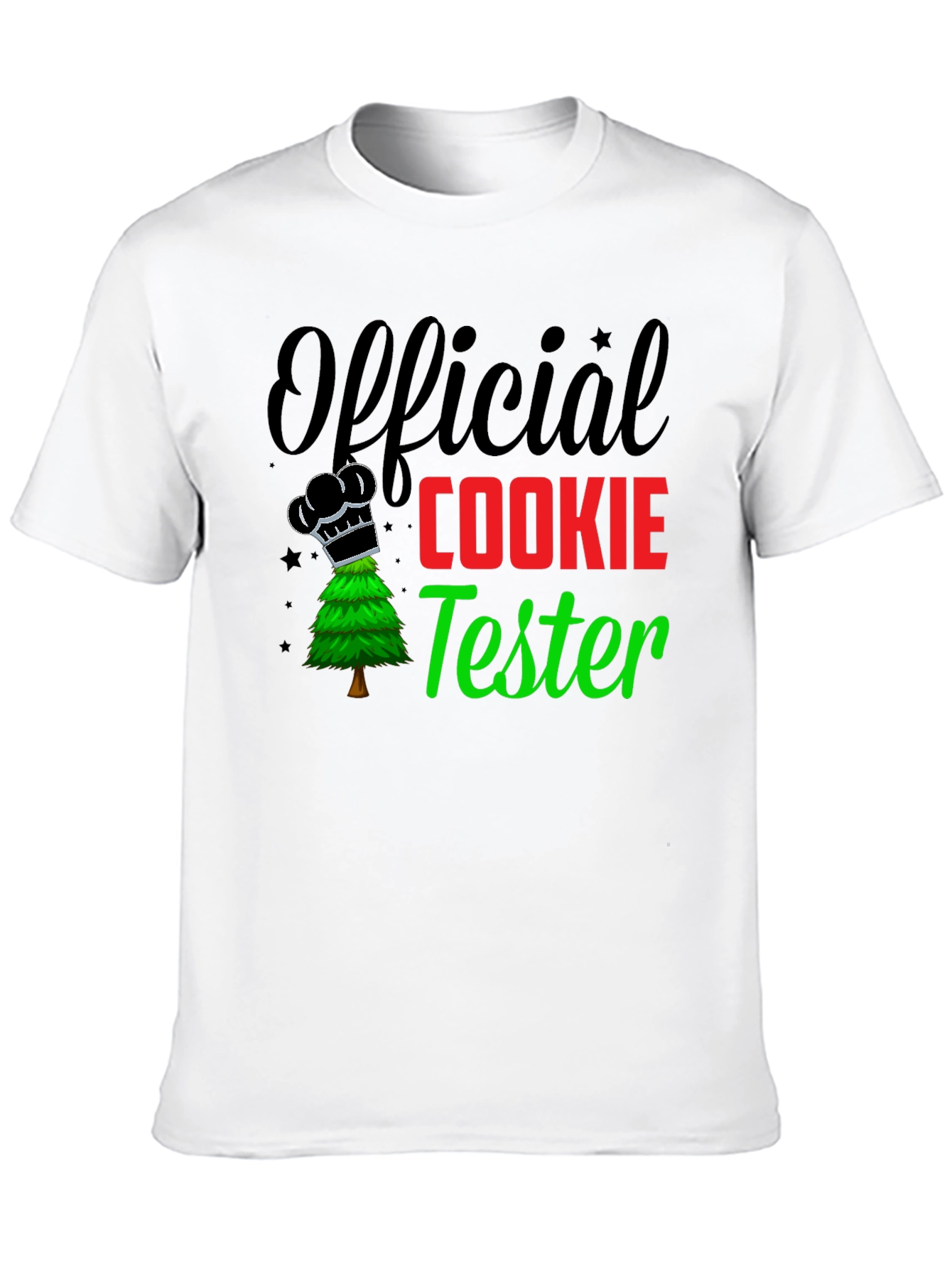 Official Cookie Tester T-Shirt - Holiday Baking Crew Tee