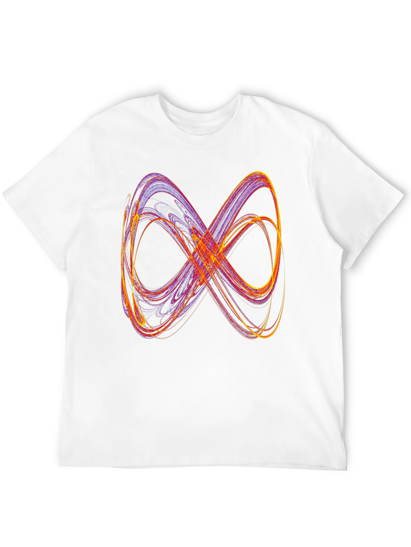 Infinity Symbol Graphic Tee - Soft Black T-Shirt