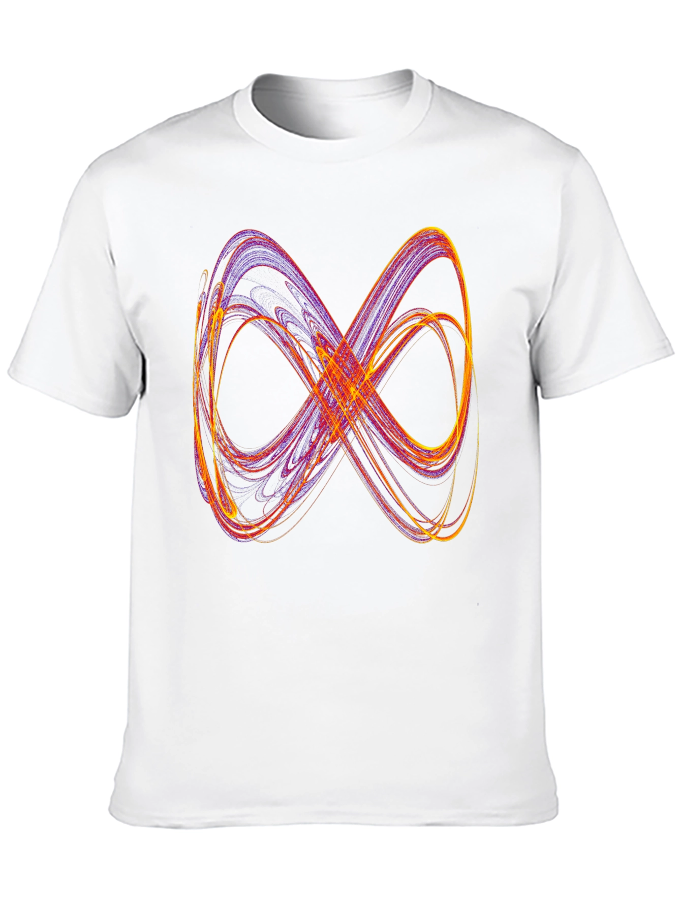 Infinity Symbol Graphic Tee - Soft Black T-Shirt