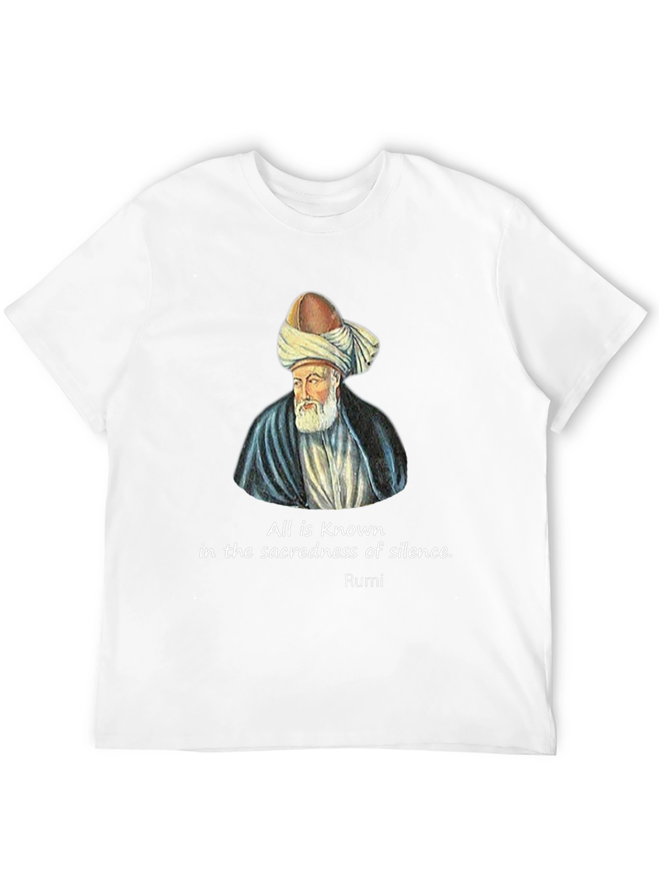 Rumi Quote Black T-Shirt
