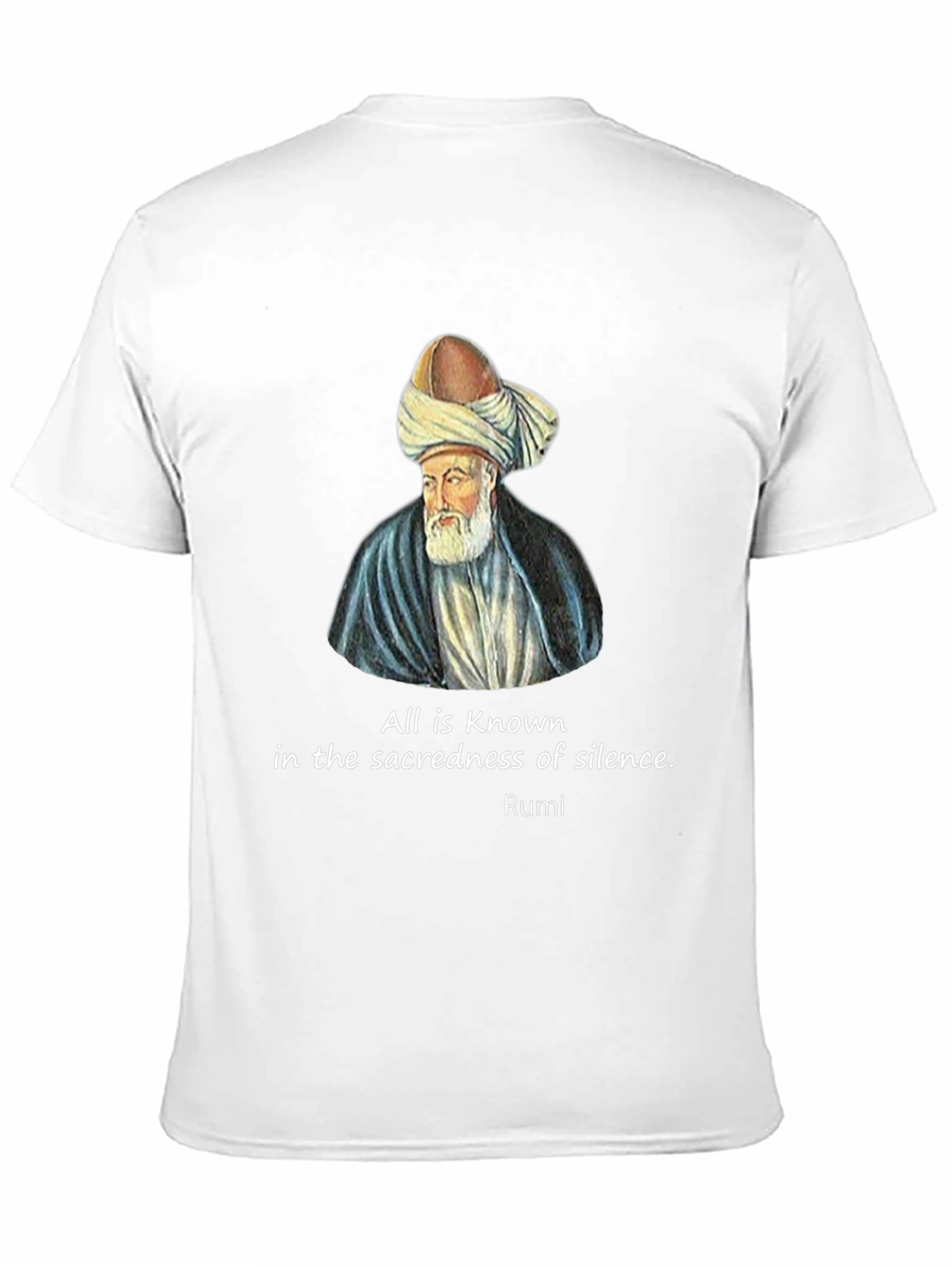 Rumi Quote Black T-Shirt