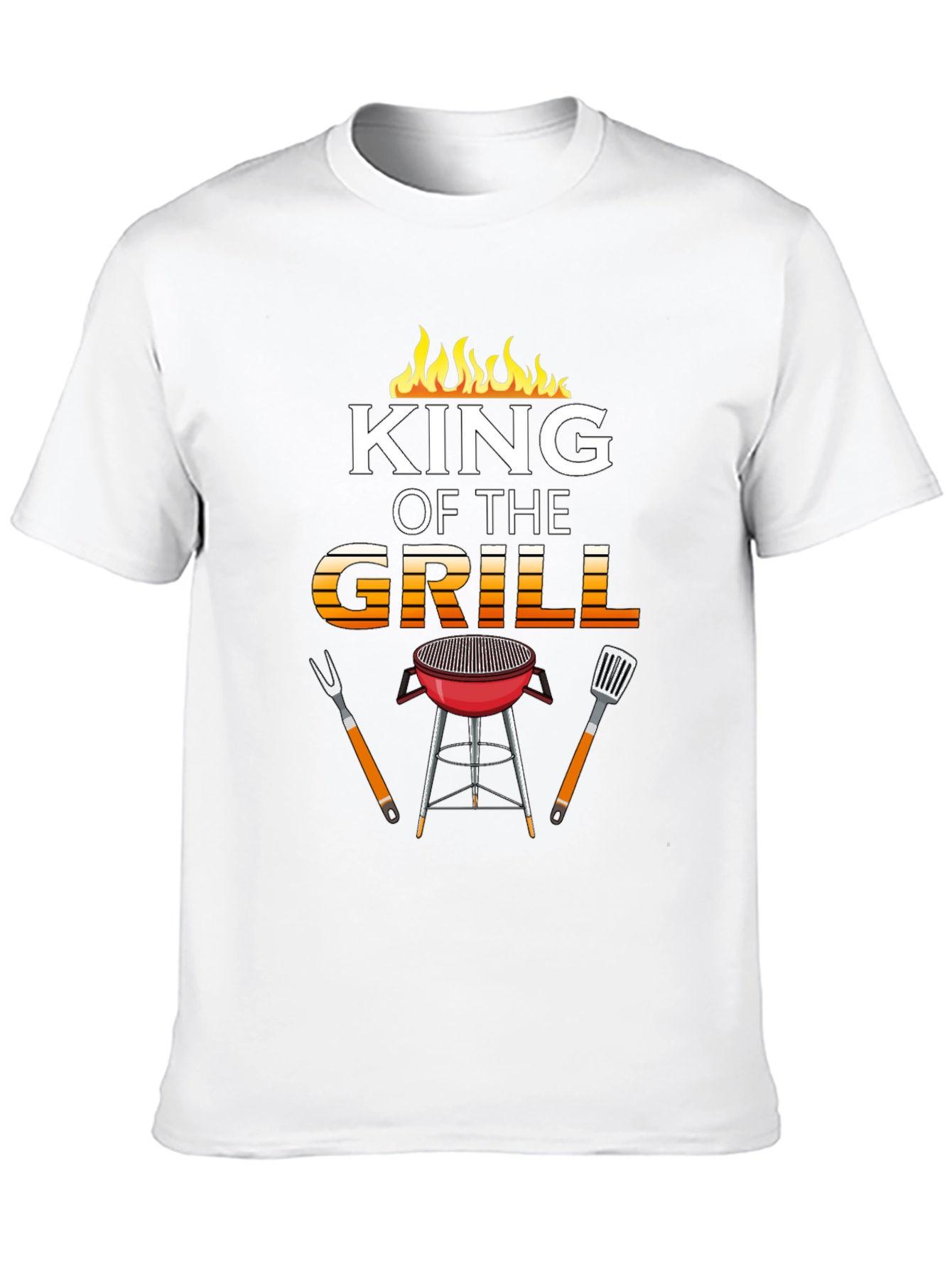 King of the Grill Graphic T-Shirt