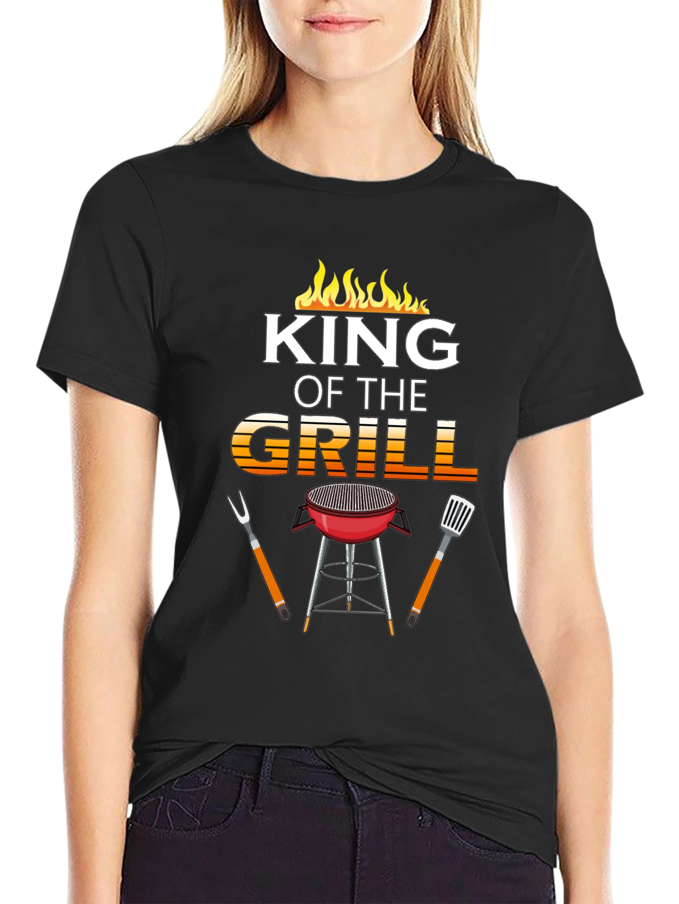 King of the Grill Graphic T-Shirt