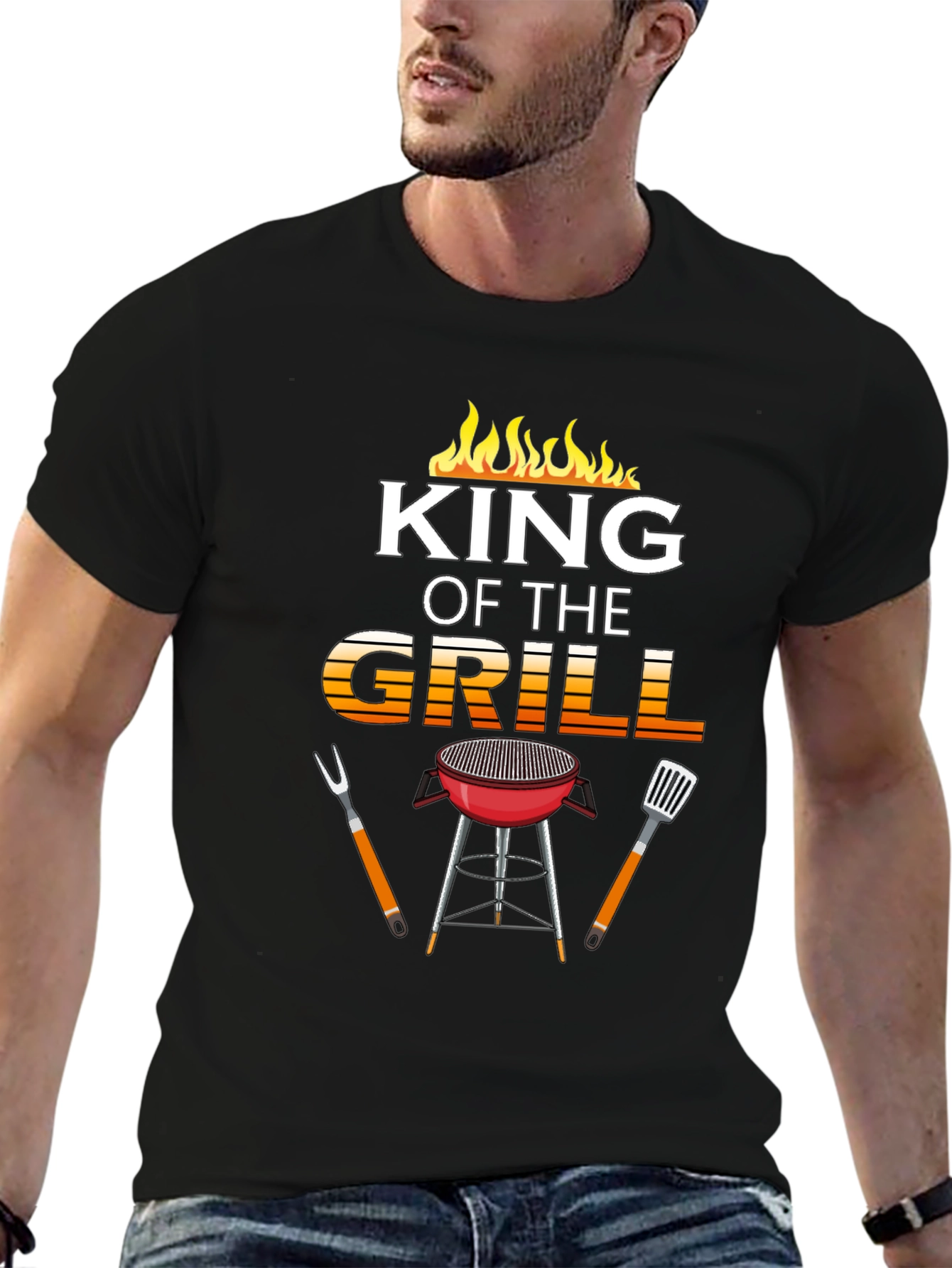 King of the Grill Graphic T-Shirt