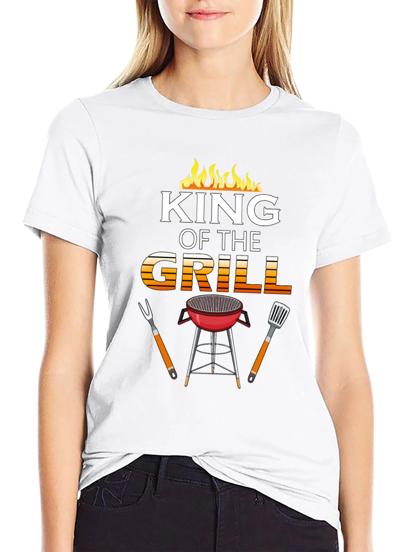 King of the Grill Graphic T-Shirt