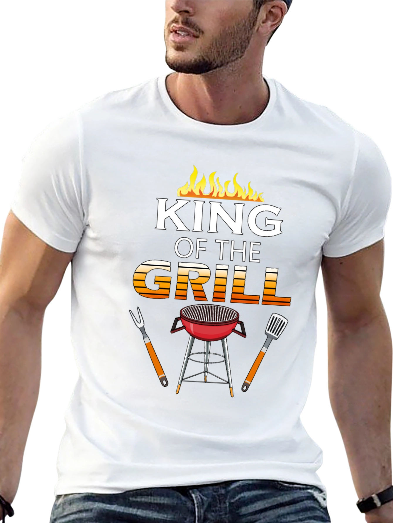 King of the Grill Graphic T-Shirt