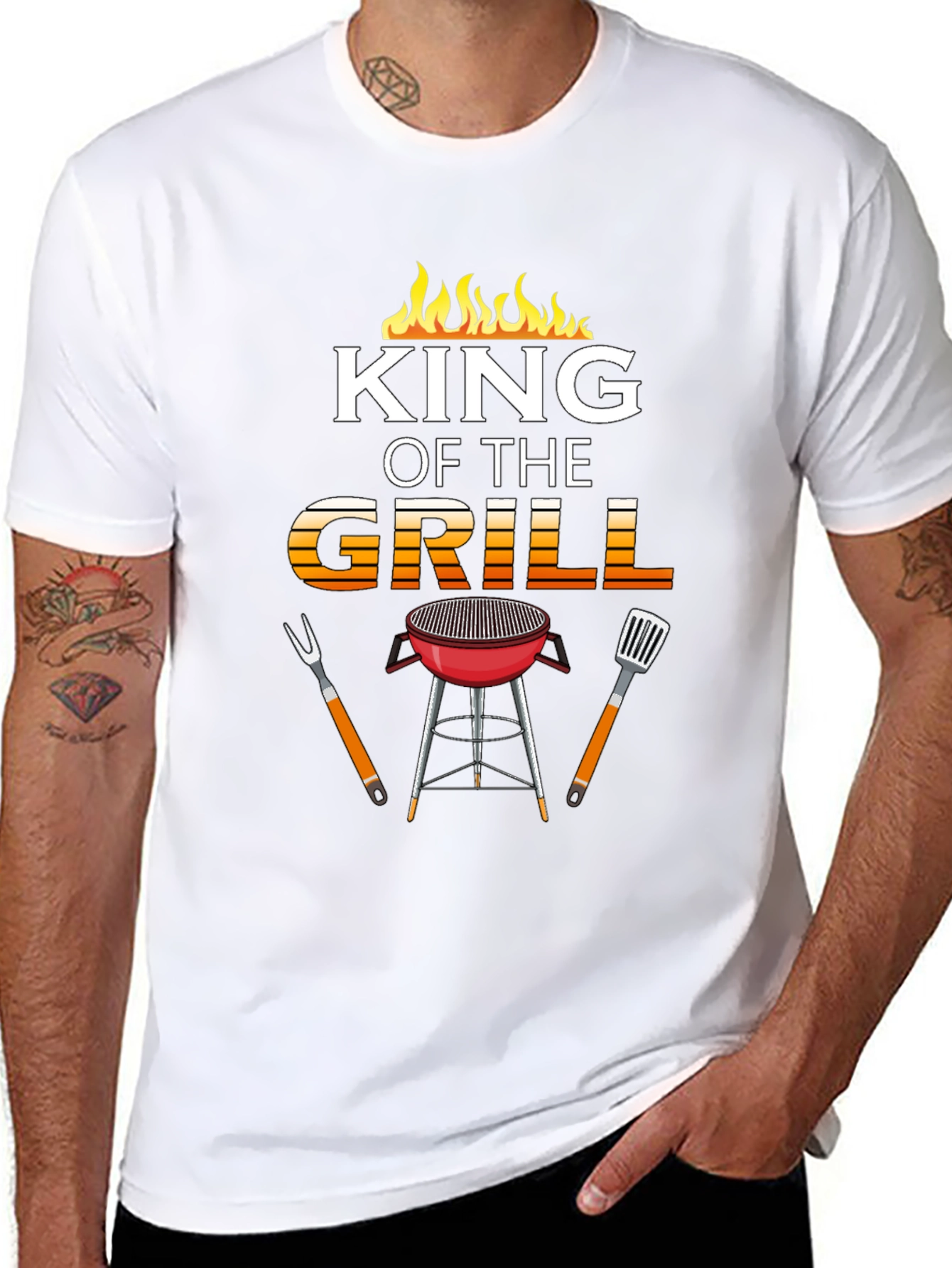 King of the Grill Graphic T-Shirt