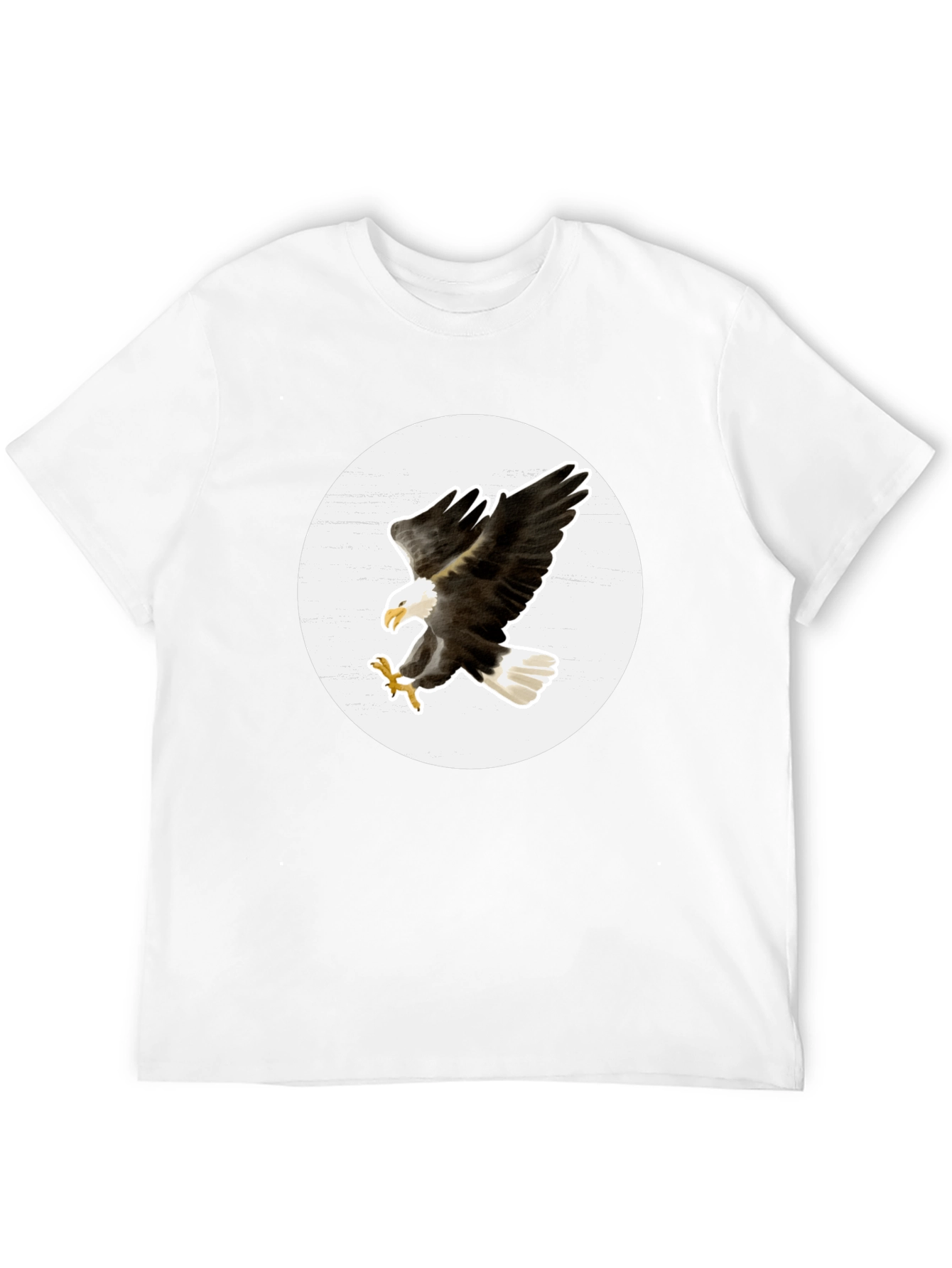Bald Eagle Graphic T-Shirt - Black