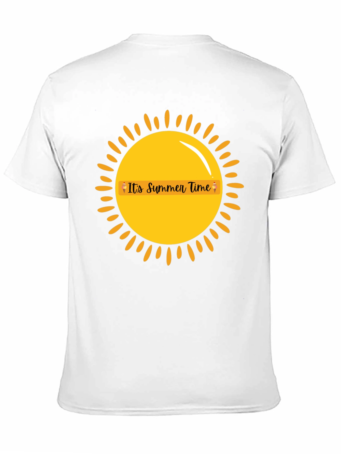 Summer Time Graphic Tee - Black