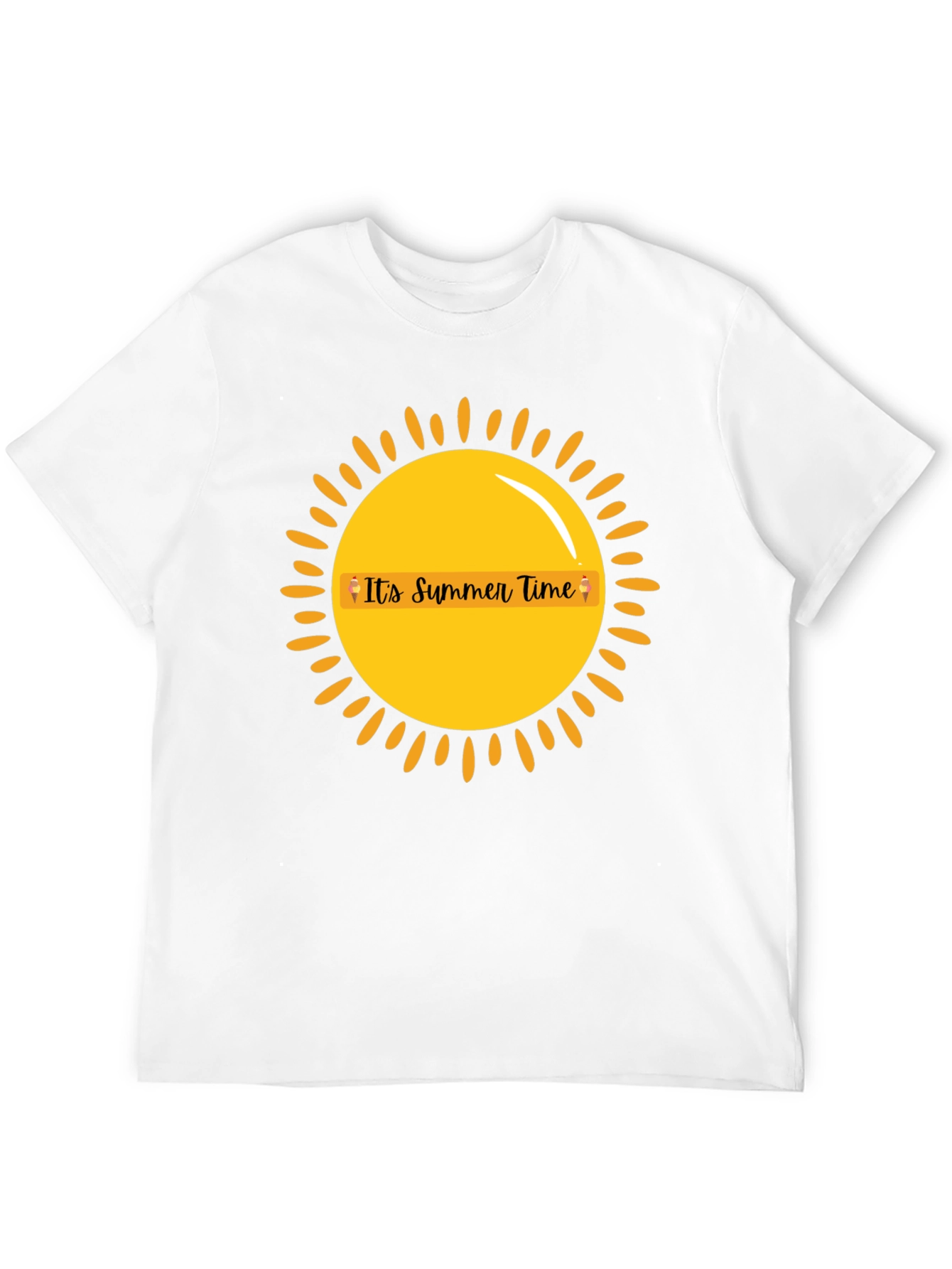 Summer Time Graphic Tee - Black