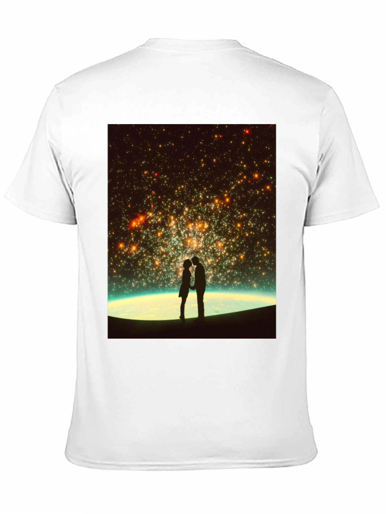 Romantic Stargaze T-Shirt - Unisex Black Tee