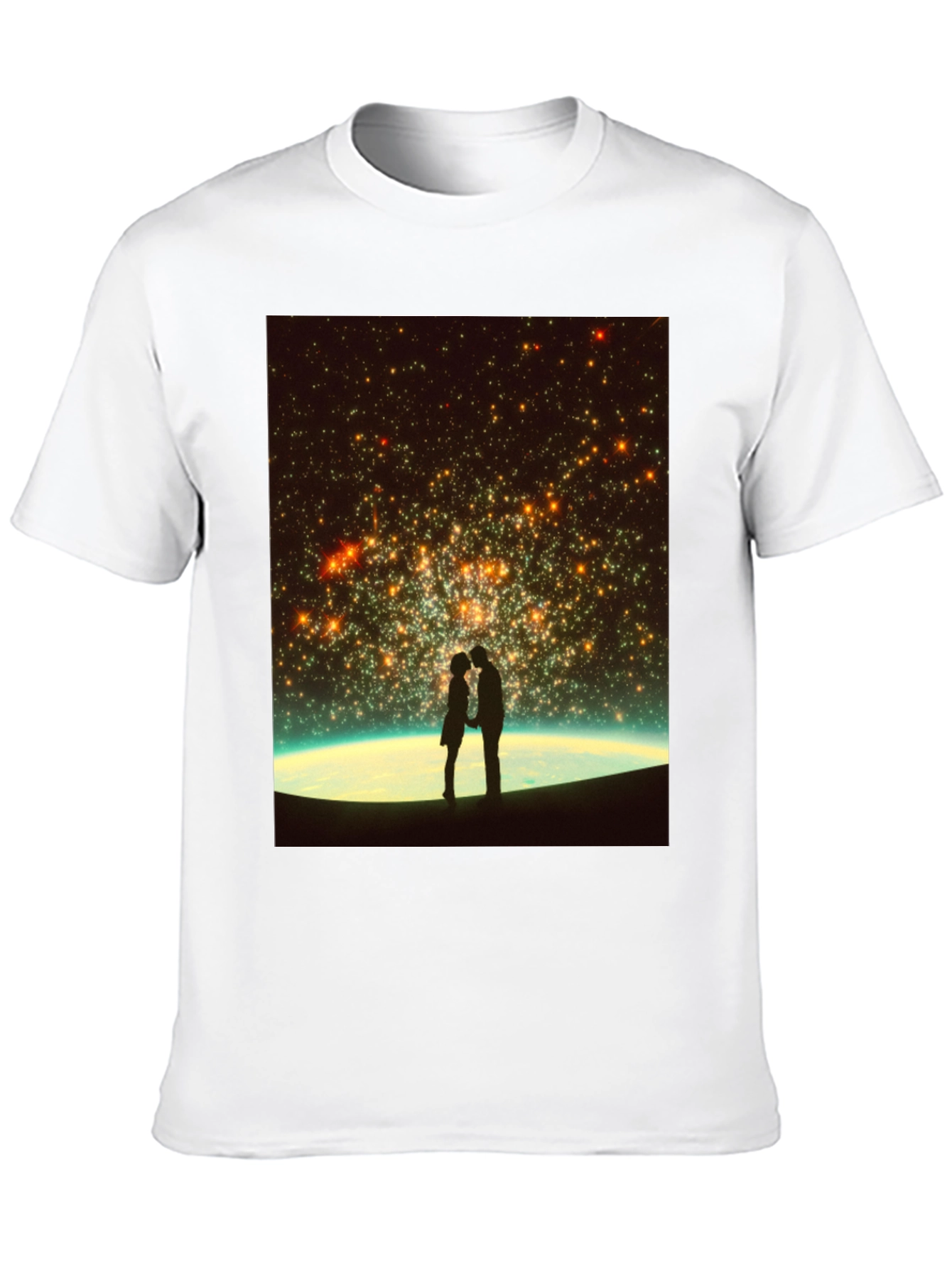 Romantic Stargaze T-Shirt - Unisex Black Tee