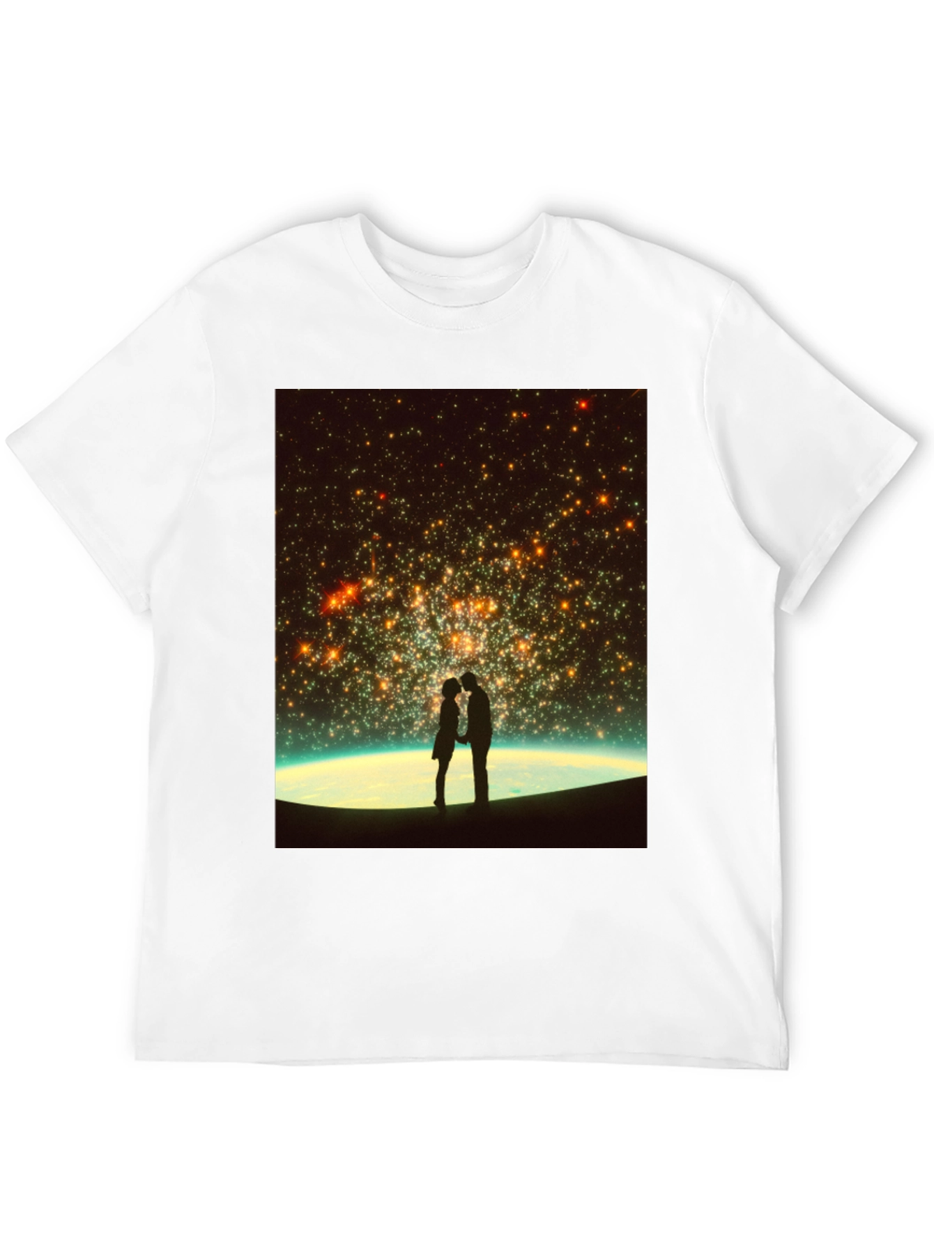 Romantic Stargaze T-Shirt - Unisex Black Tee
