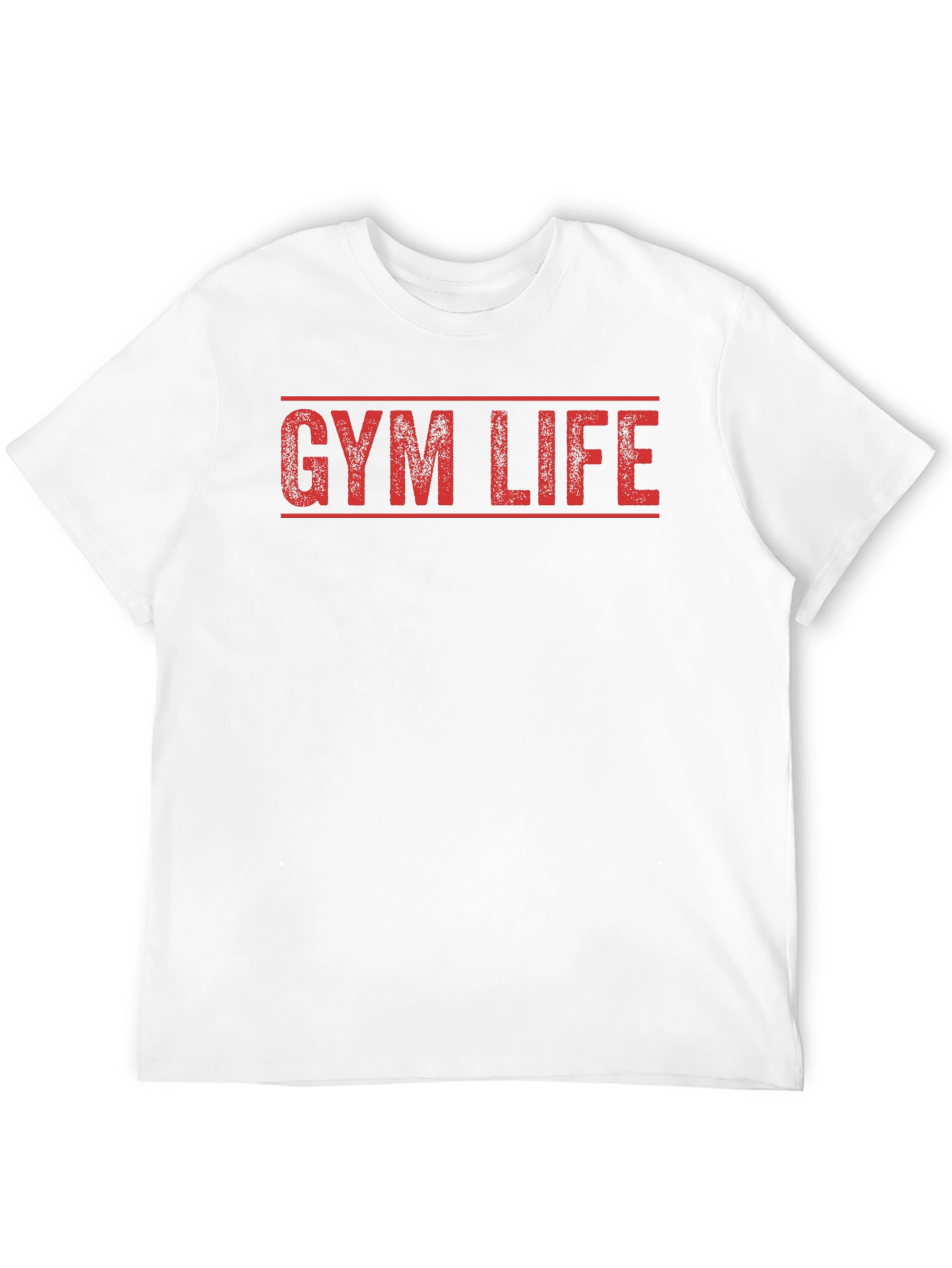 Gym Life Graphic Tee - Workout Motivation Shirt