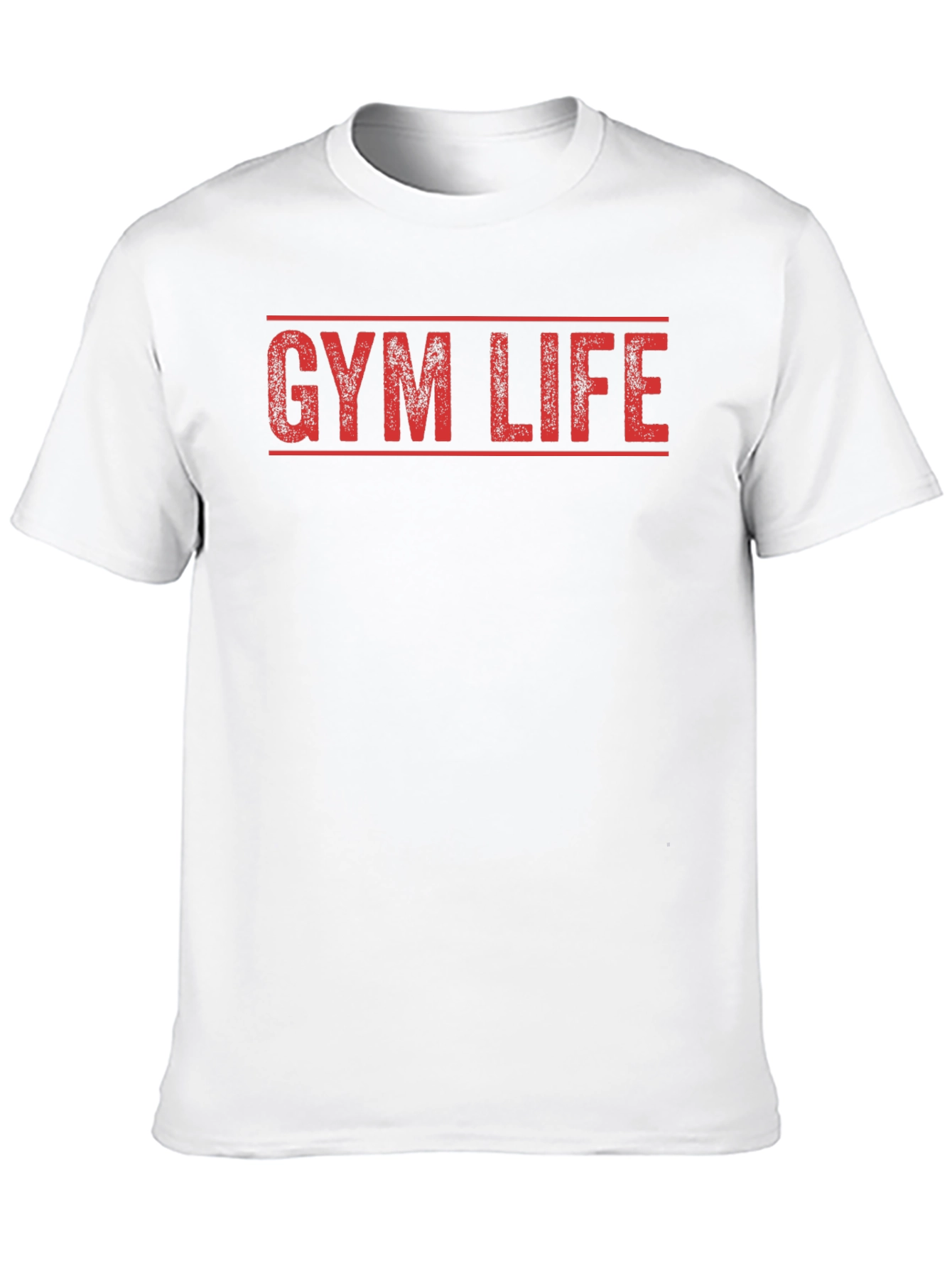 Gym Life Graphic Tee - Workout Motivation Shirt
