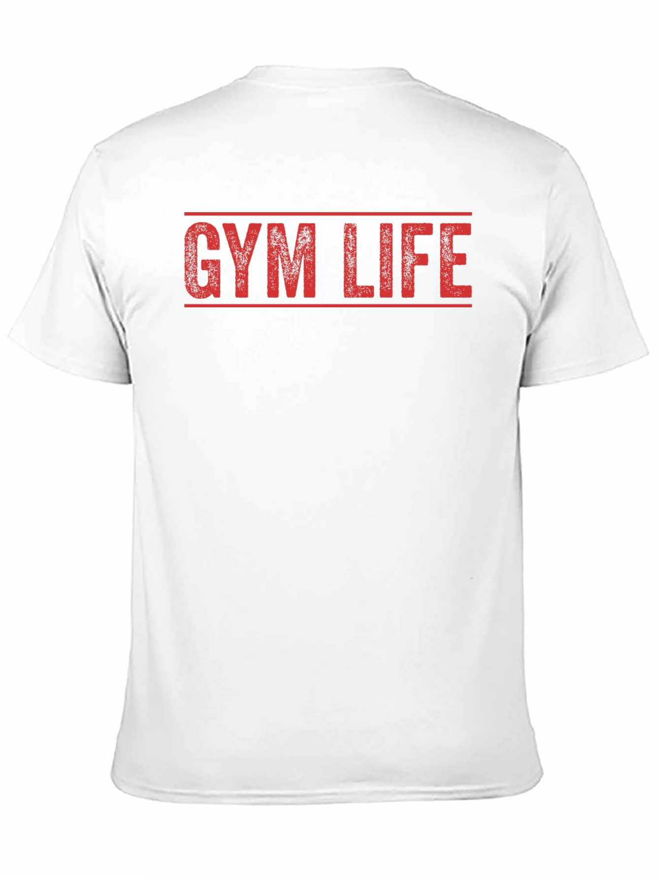 Gym Life Graphic Tee - Workout Motivation Shirt