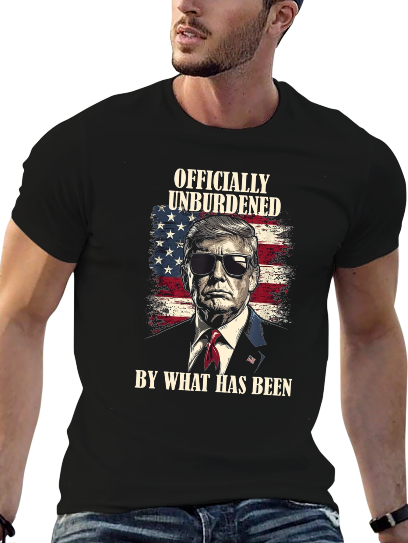 Officially Unburdened Trump Graphic Tee