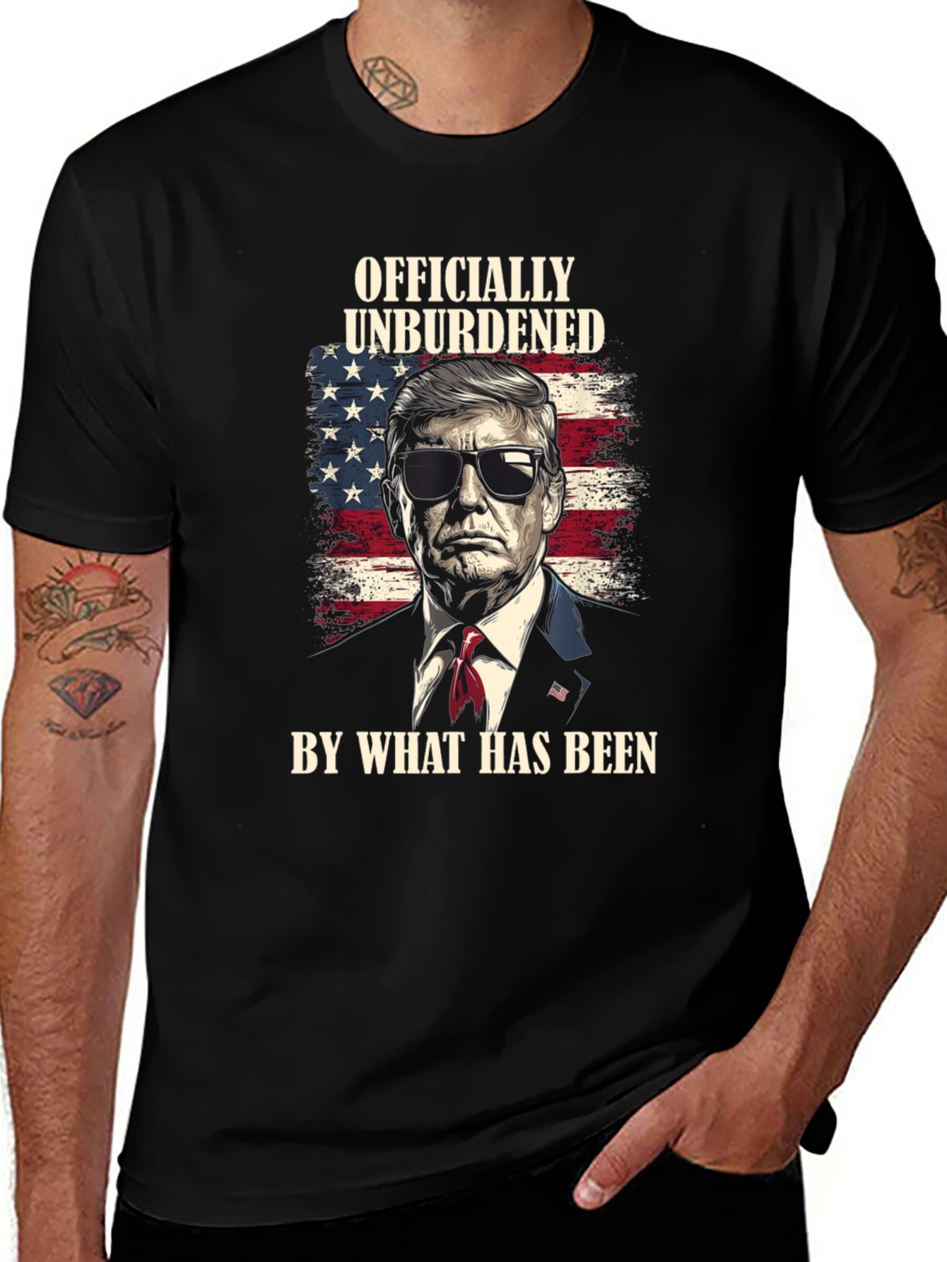 Officially Unburdened Trump Graphic Tee