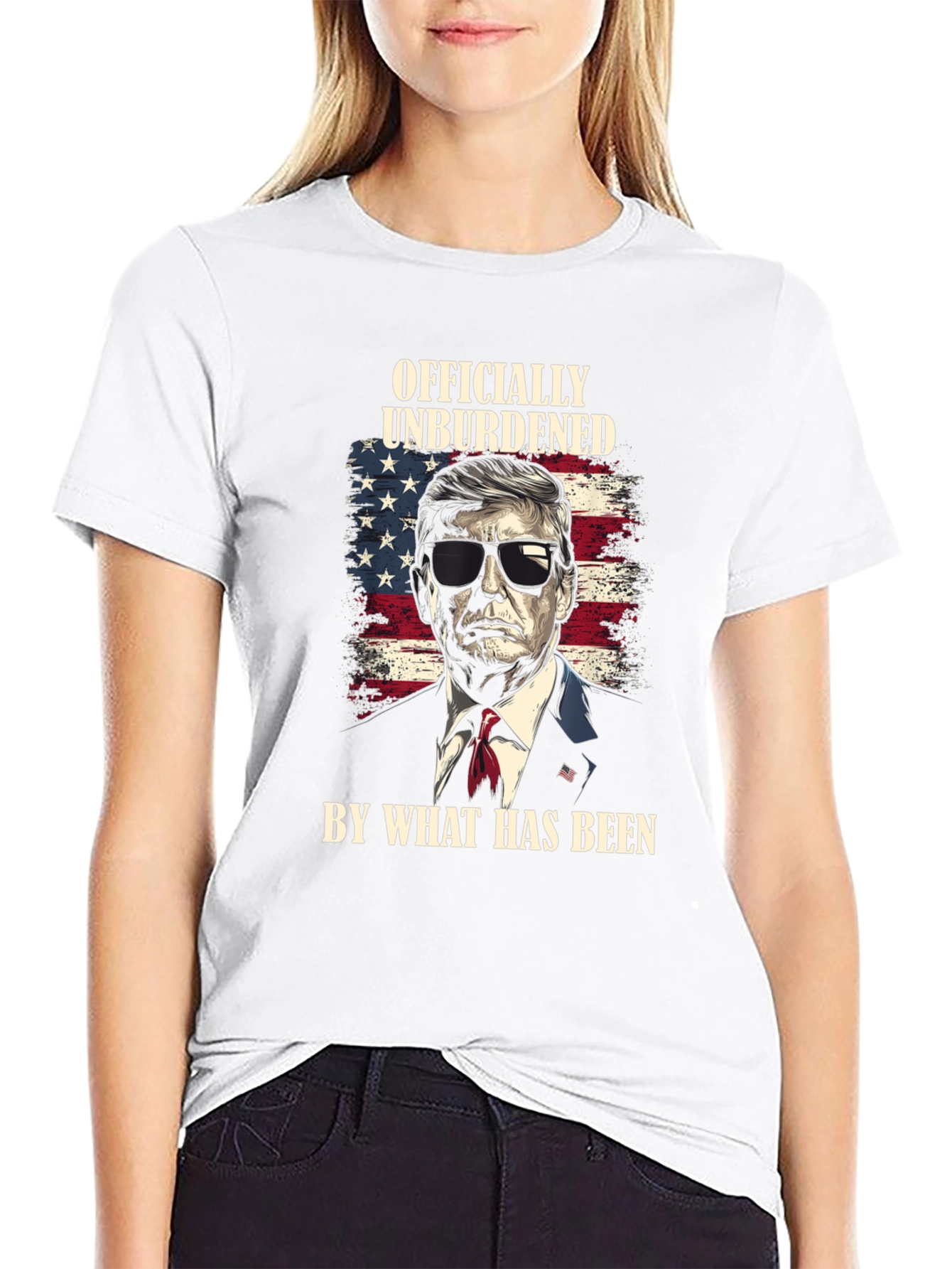 Officially Unburdened Trump Graphic Tee