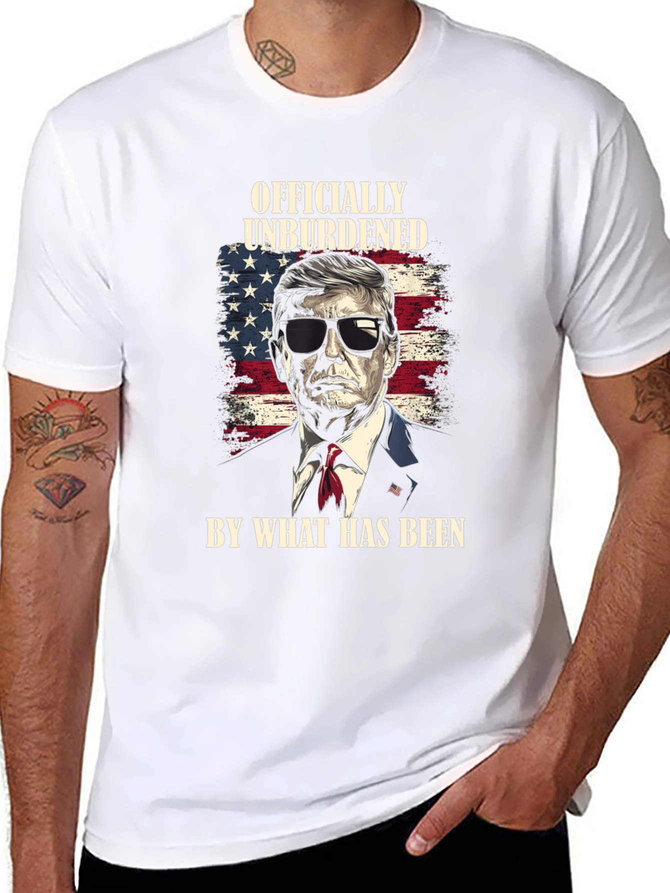 Officially Unburdened Trump Graphic Tee