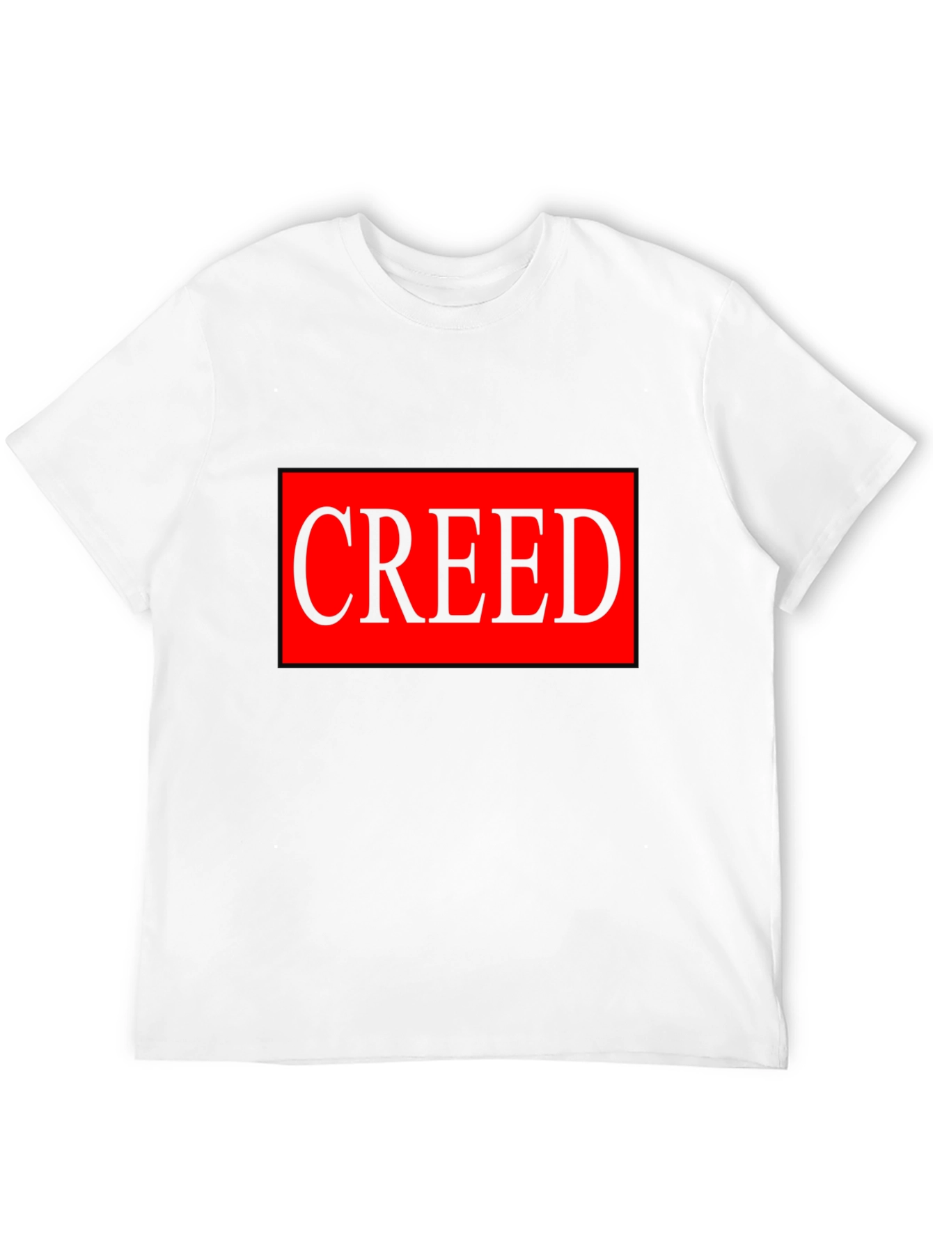 Creed Graphic T-Shirt - Black - Bold Statement Tee