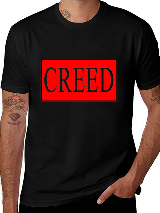 Creed Graphic T-Shirt - Black - Bold Statement Tee