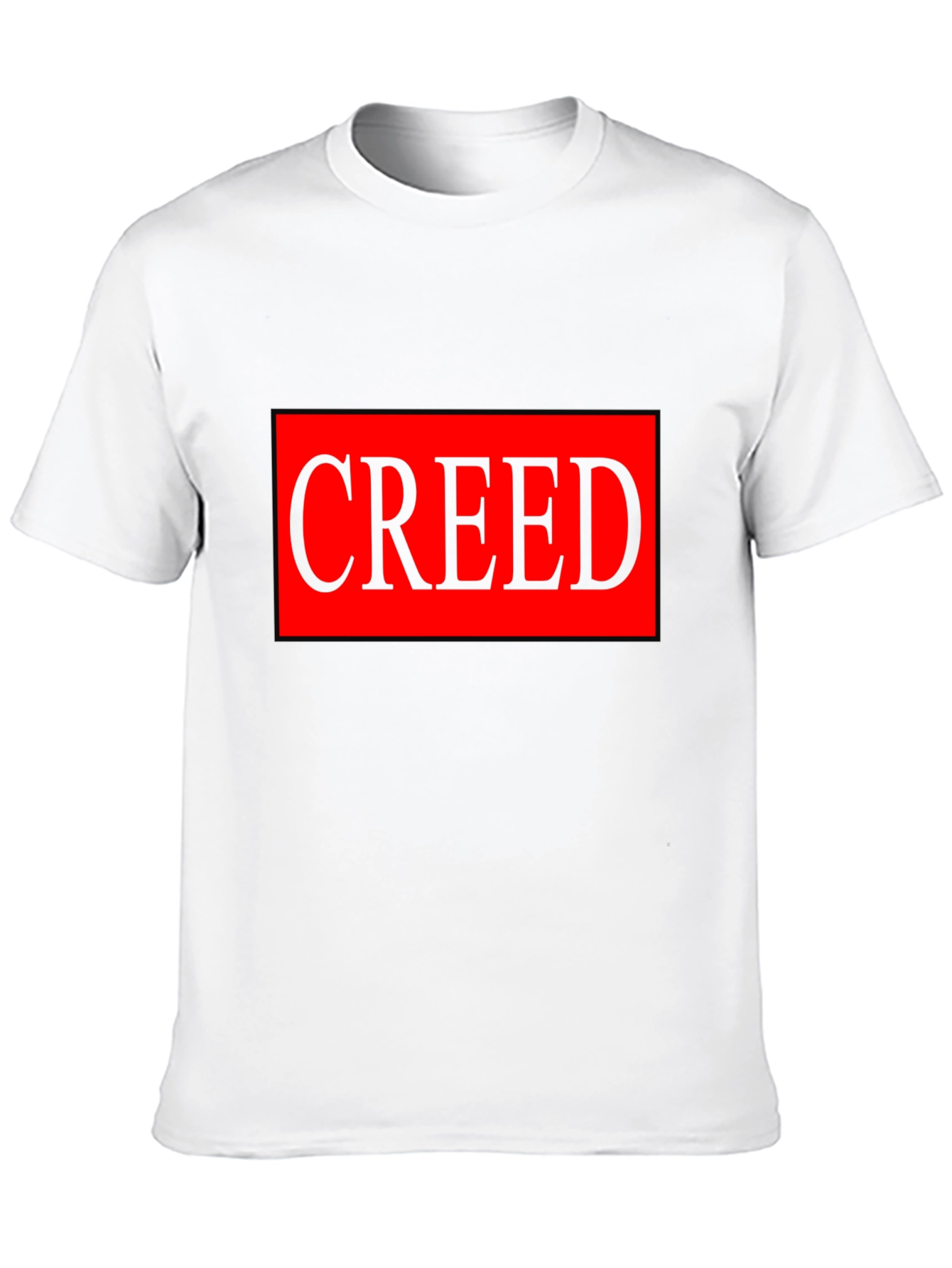 Creed Graphic T-Shirt - Black - Bold Statement Tee